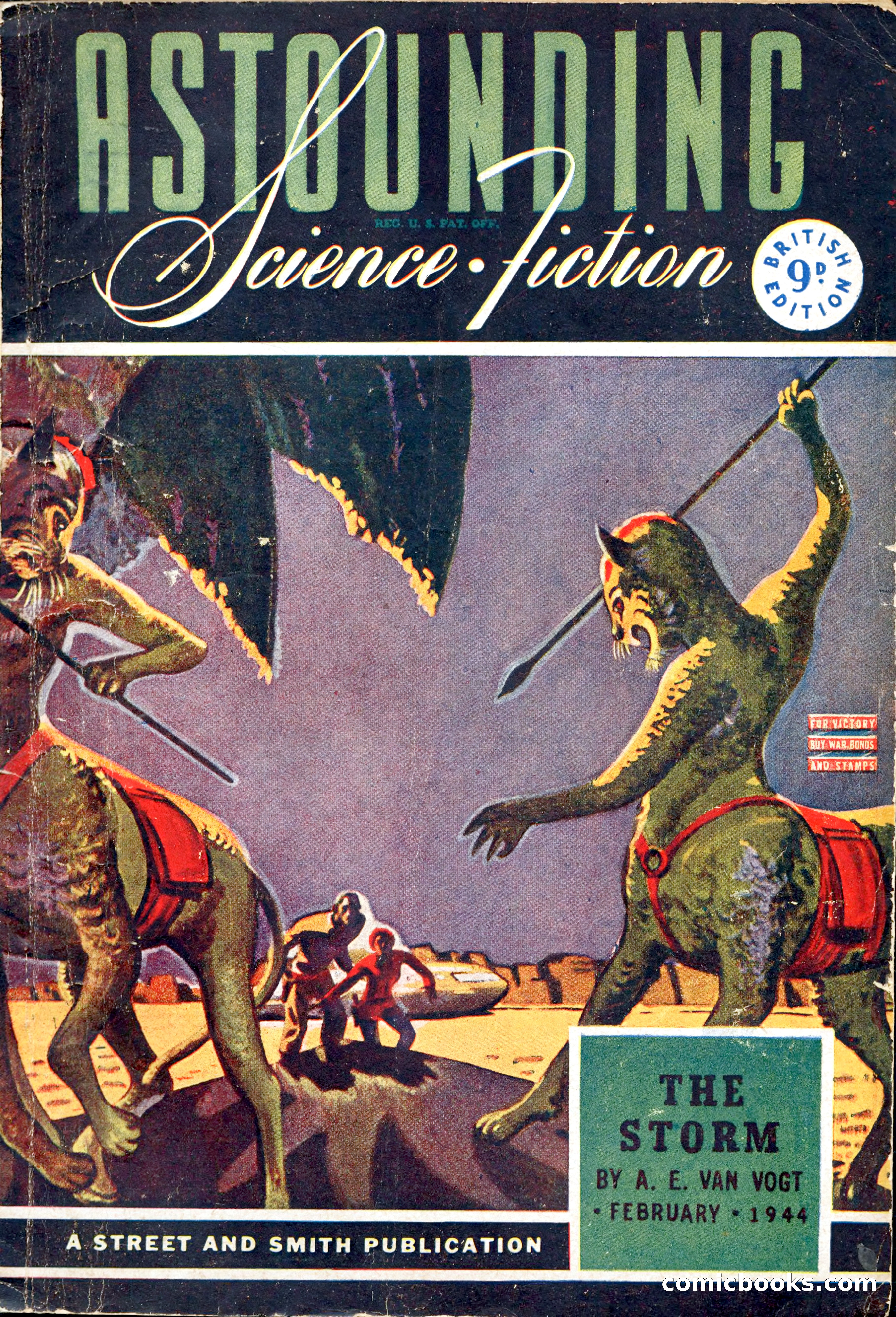 Astounding Science Fiction (UK Edition) — page 1 of 68
