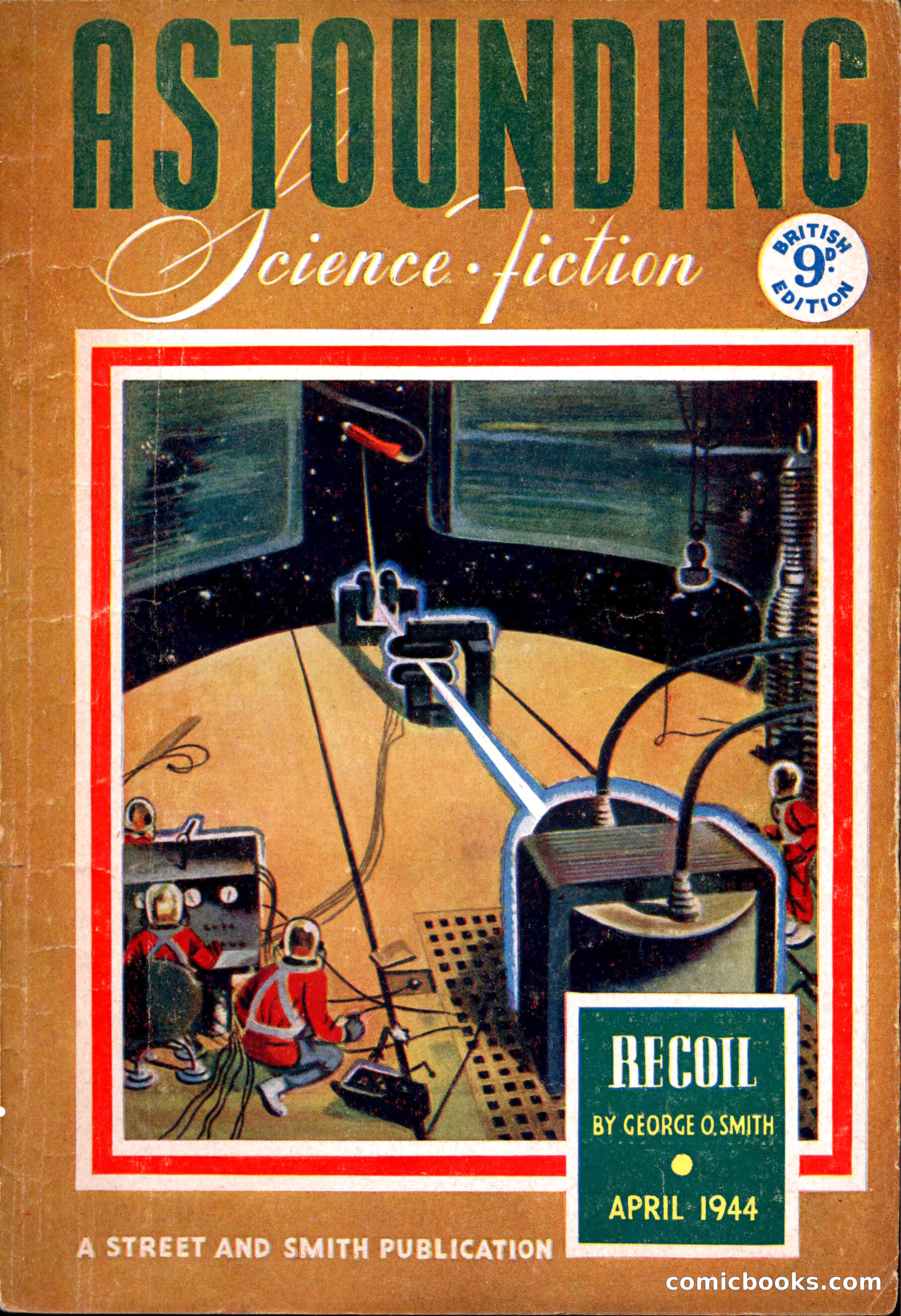 Astounding Science Fiction (British Edition), April 1944 — page 1 of 68