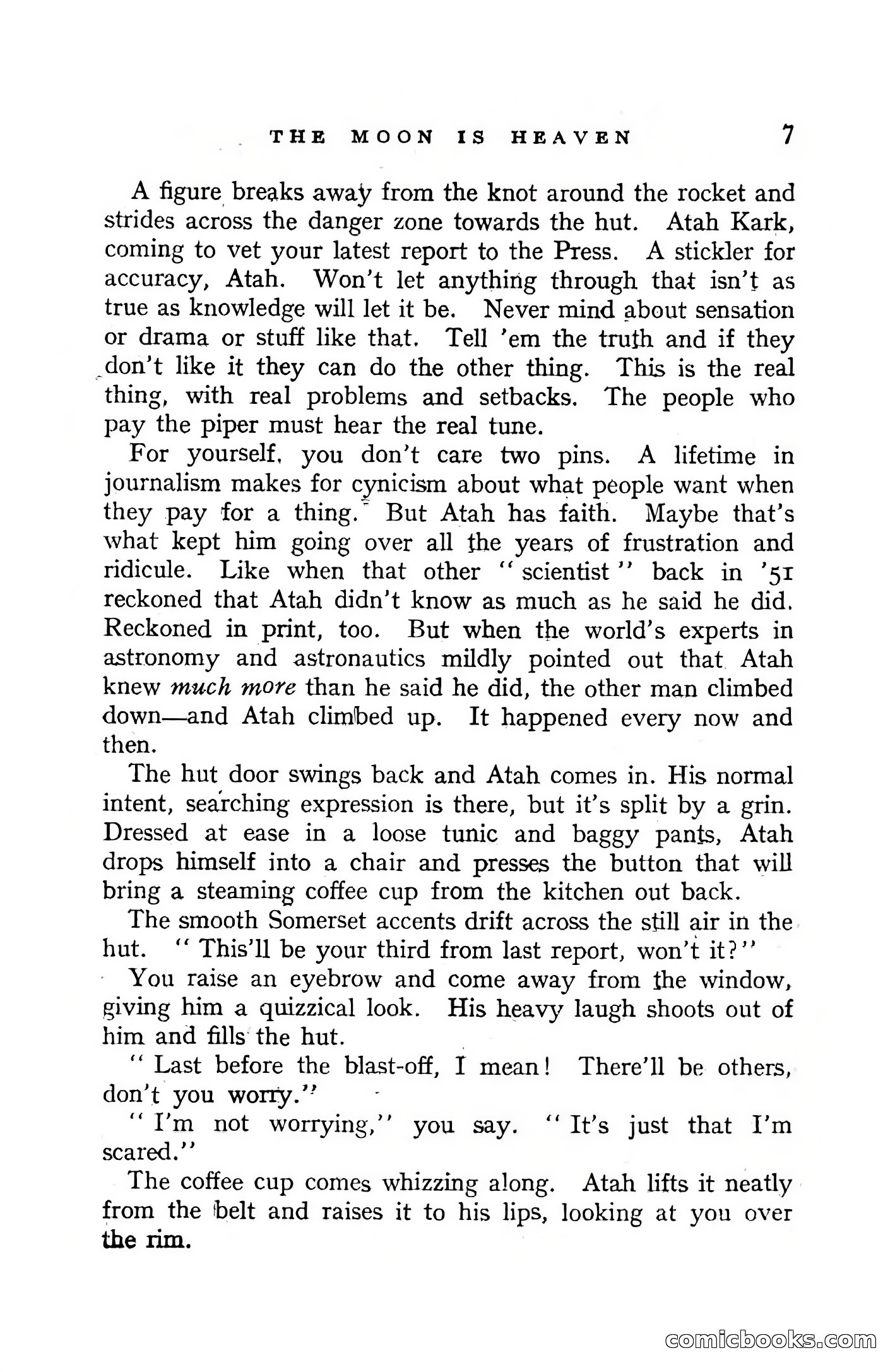 Authentic Science Fiction Monthly, December 1951 — page 9 of 116