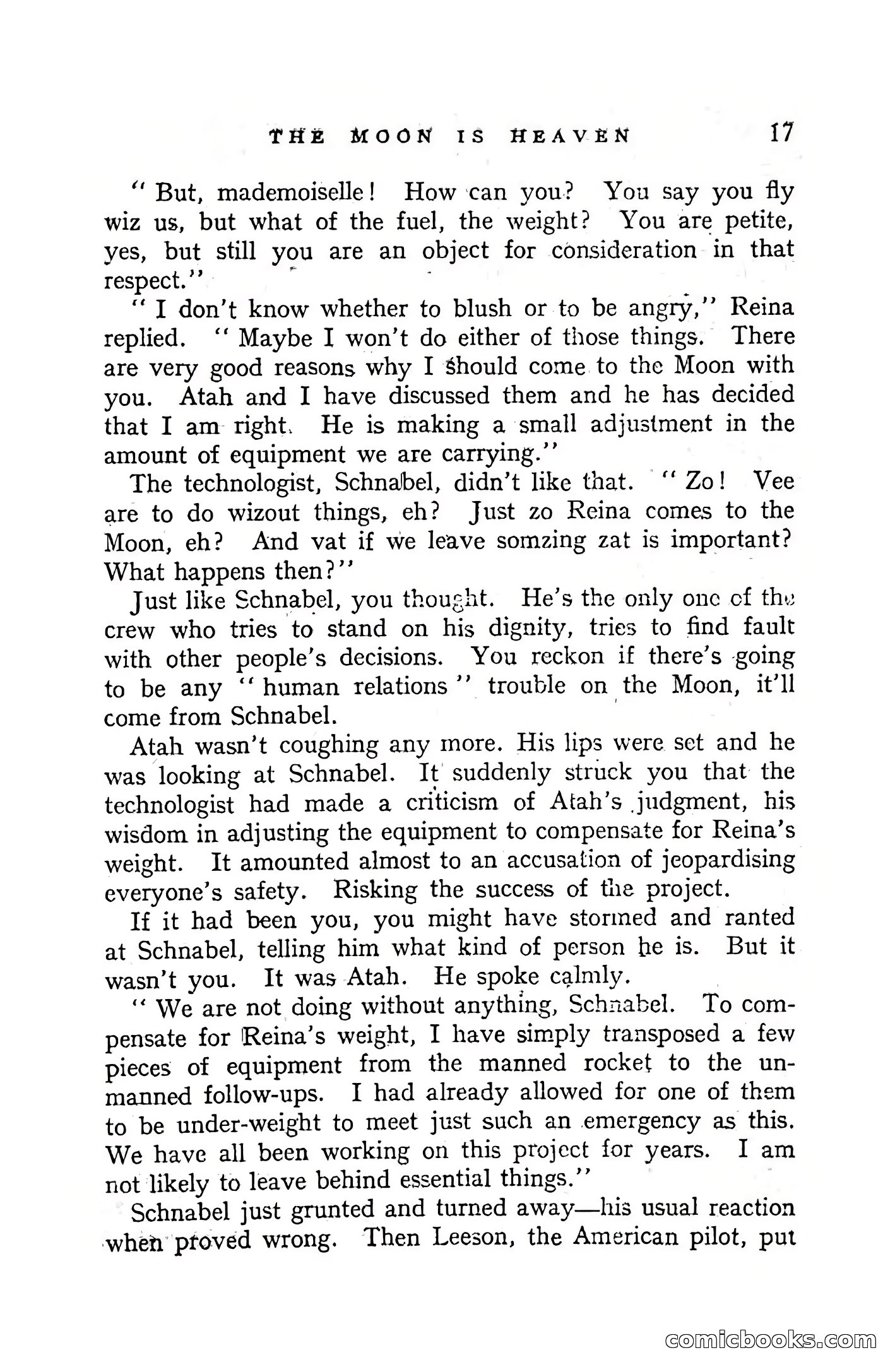 Authentic Science Fiction Monthly, December 1951 — page 19 of 116