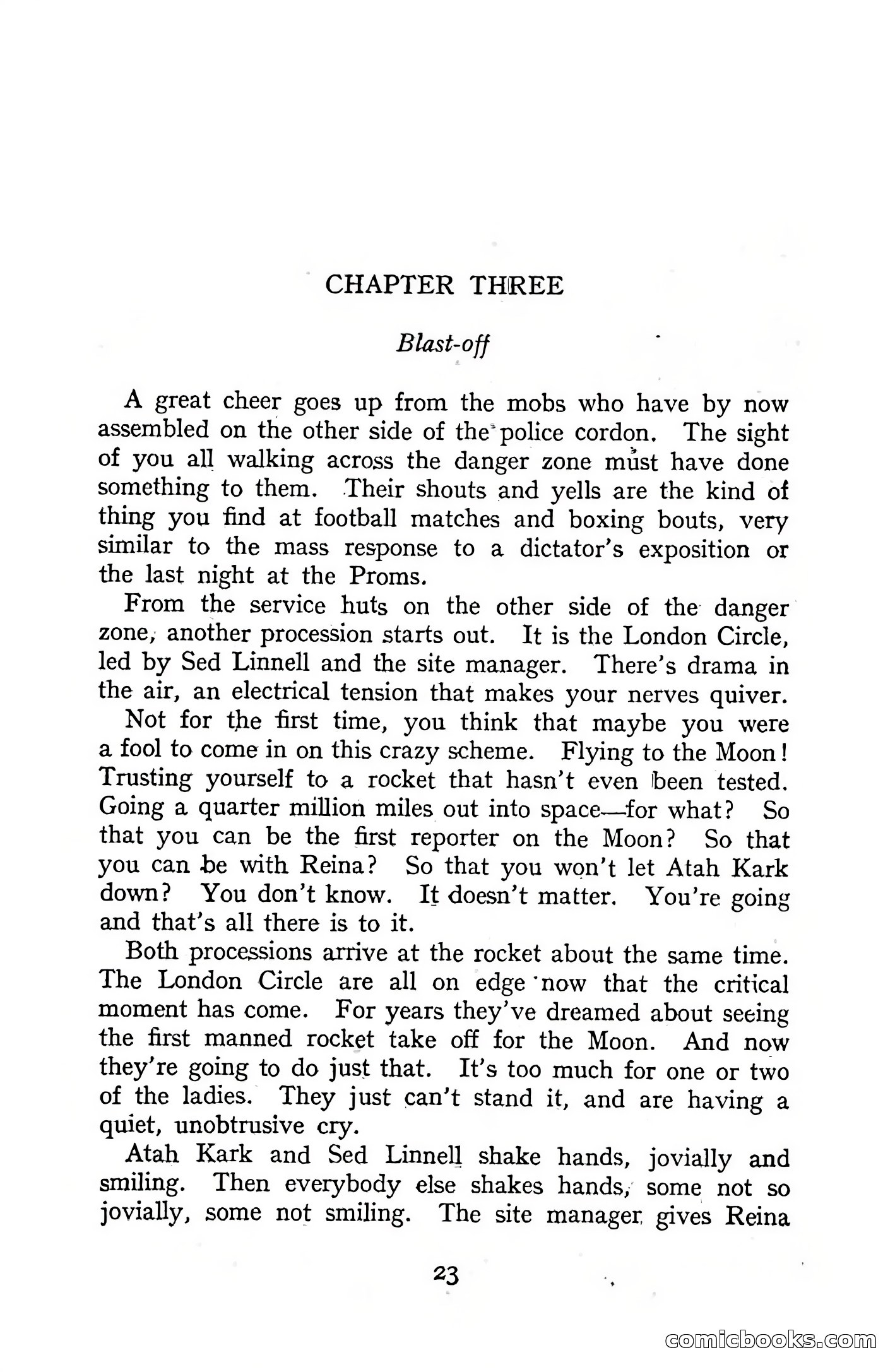 Authentic Science Fiction Monthly, December 1951 — page 25 of 116