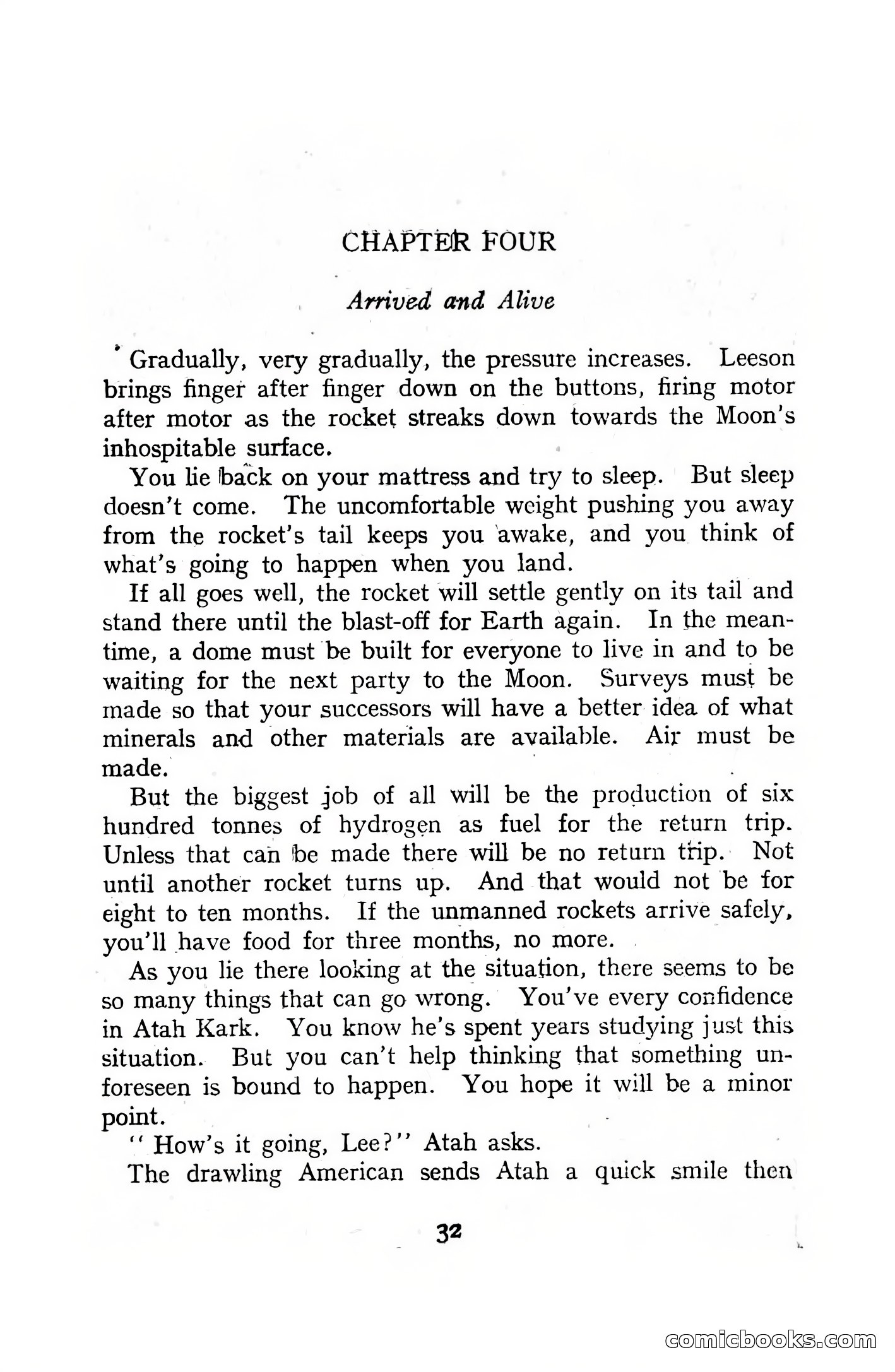 Authentic Science Fiction Monthly, December 1951 — page 34 of 116