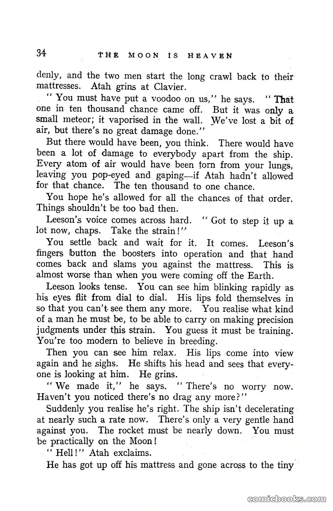 Authentic Science Fiction Monthly, December 1951 — page 36 of 116