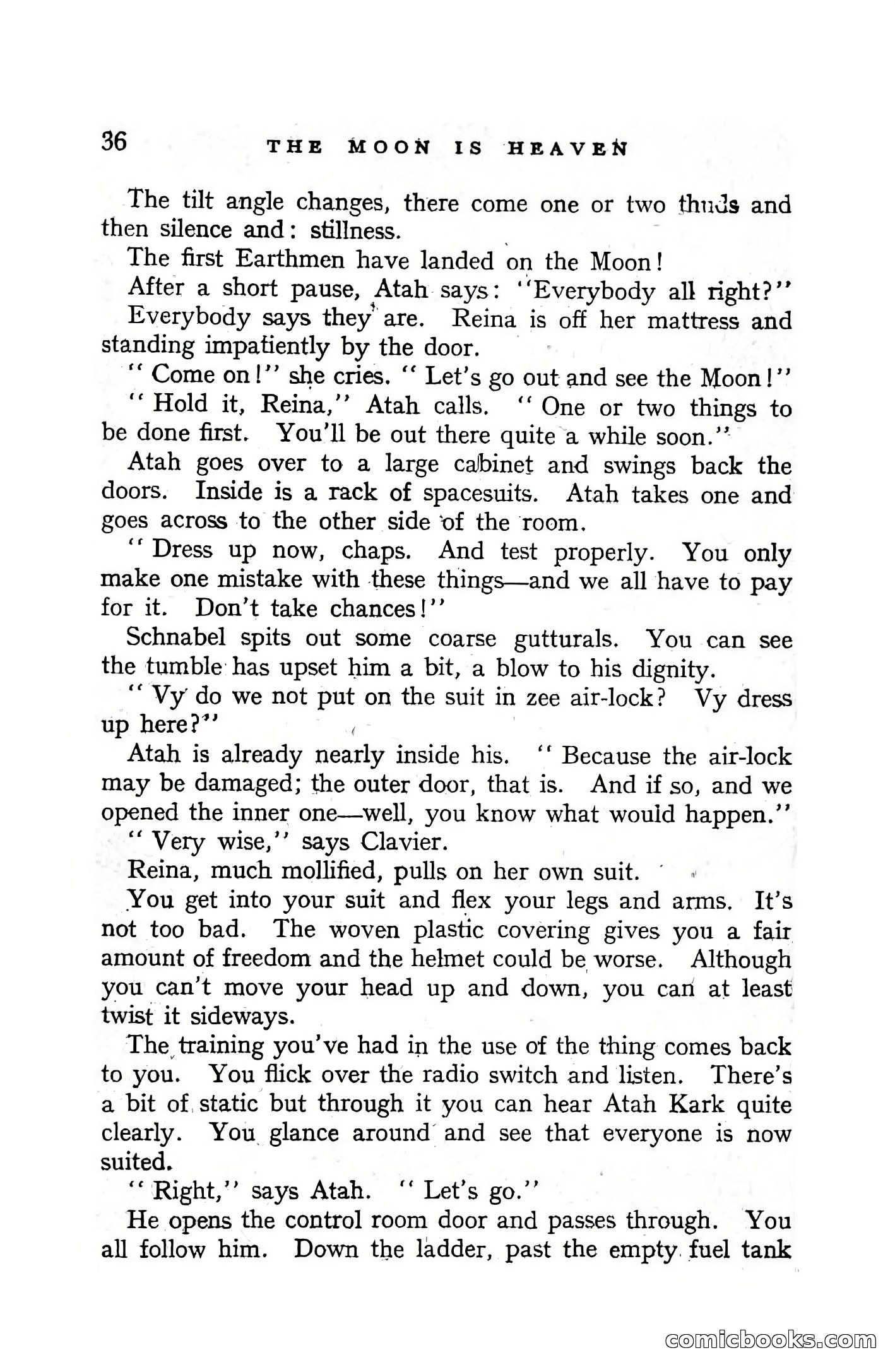 Authentic Science Fiction Monthly, December 1951 — page 38 of 116