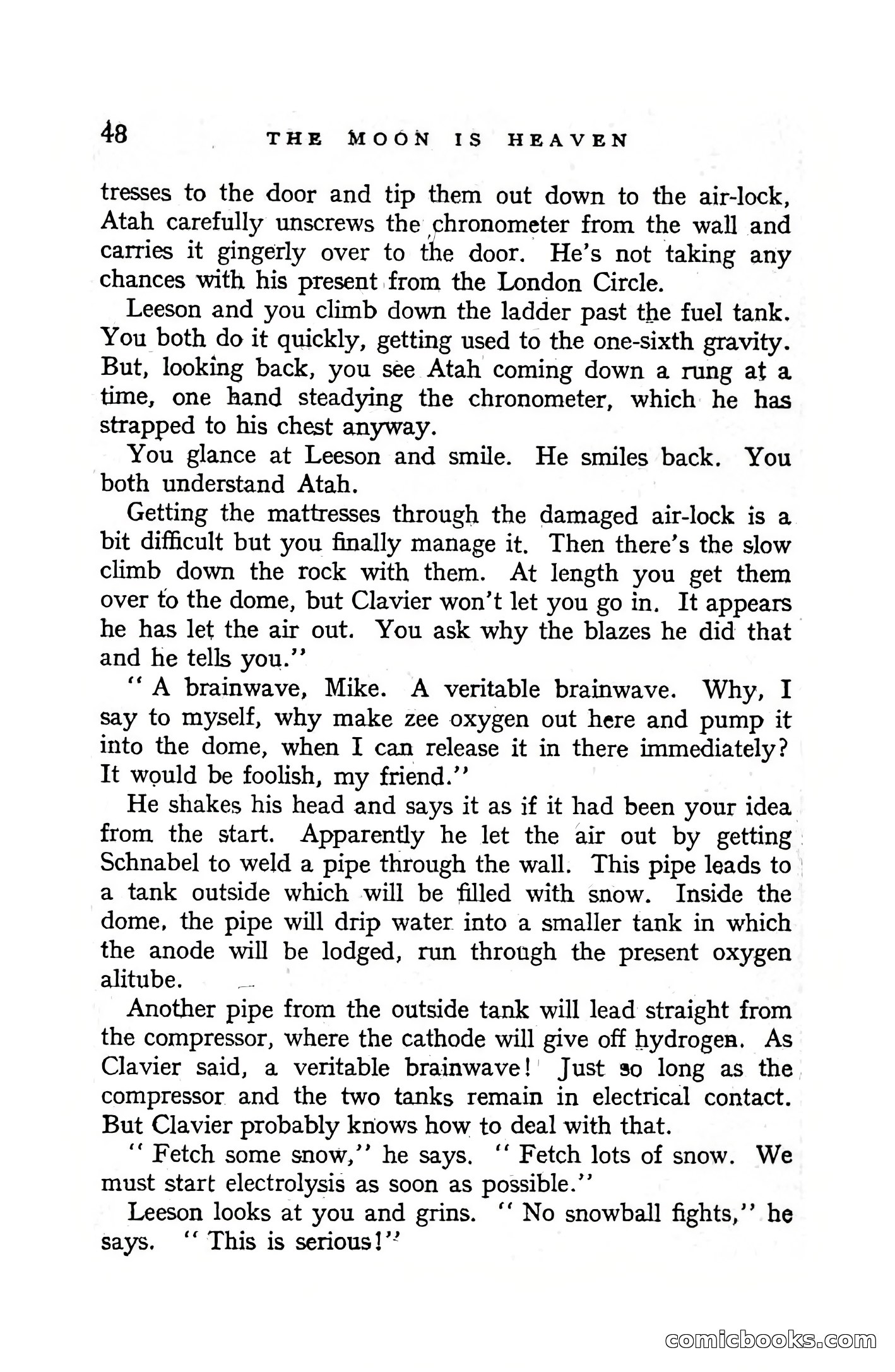 Authentic Science Fiction Monthly, December 1951 — page 50 of 116