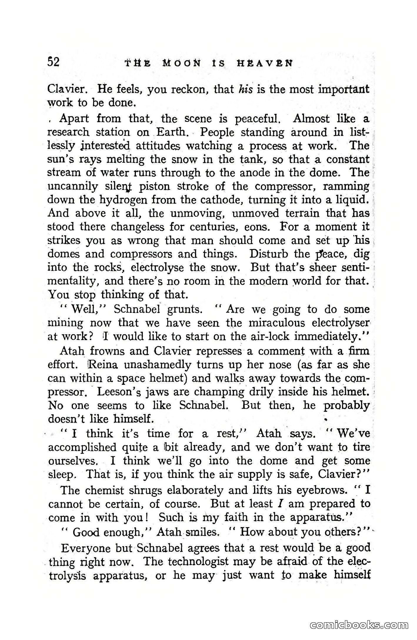 Authentic Science Fiction Monthly, December 1951 — page 54 of 116