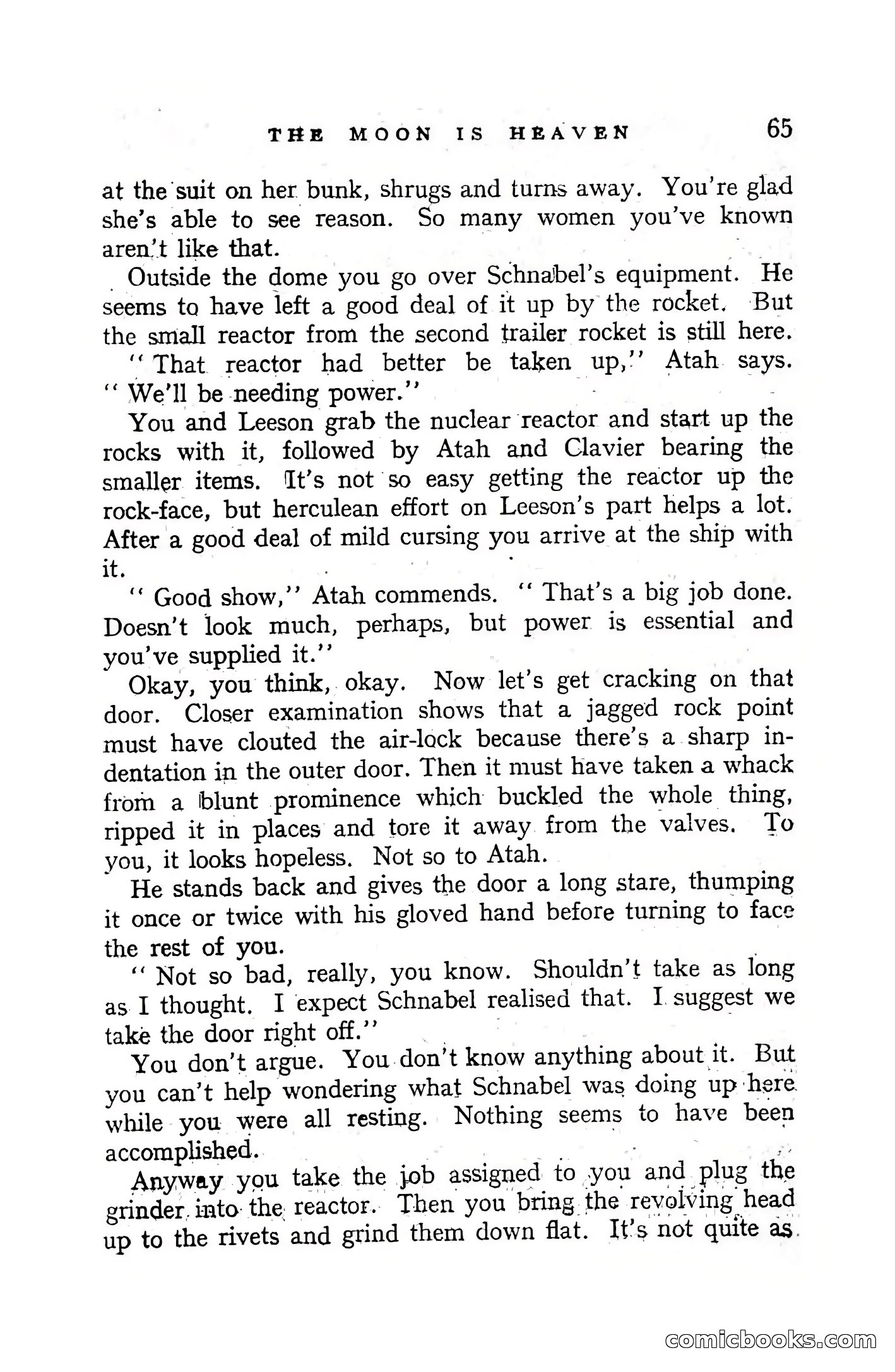 Authentic Science Fiction Monthly, December 1951 — page 67 of 116