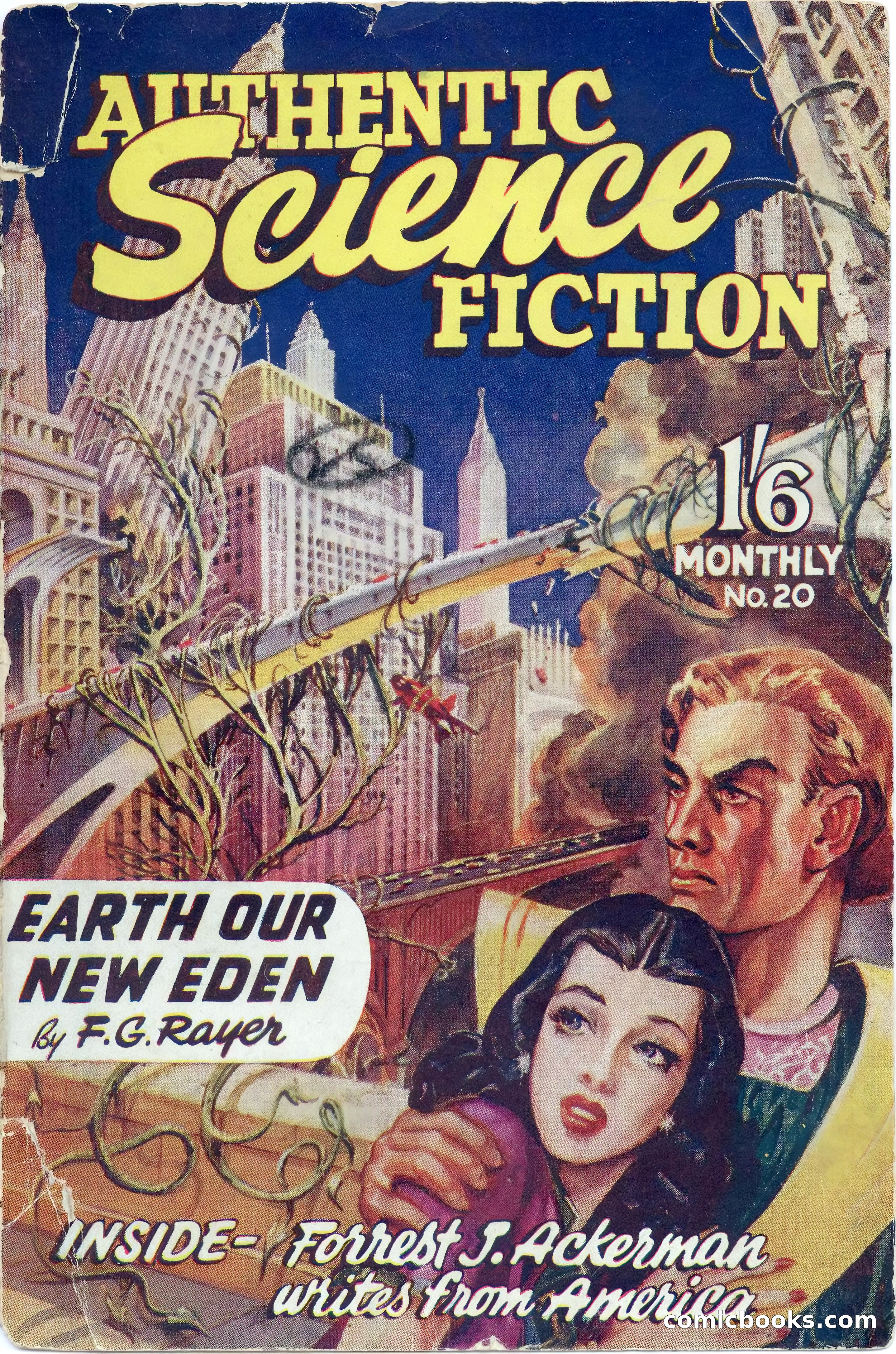 Authentic Science Fiction Monthly, No. 20 — page 1 of 115