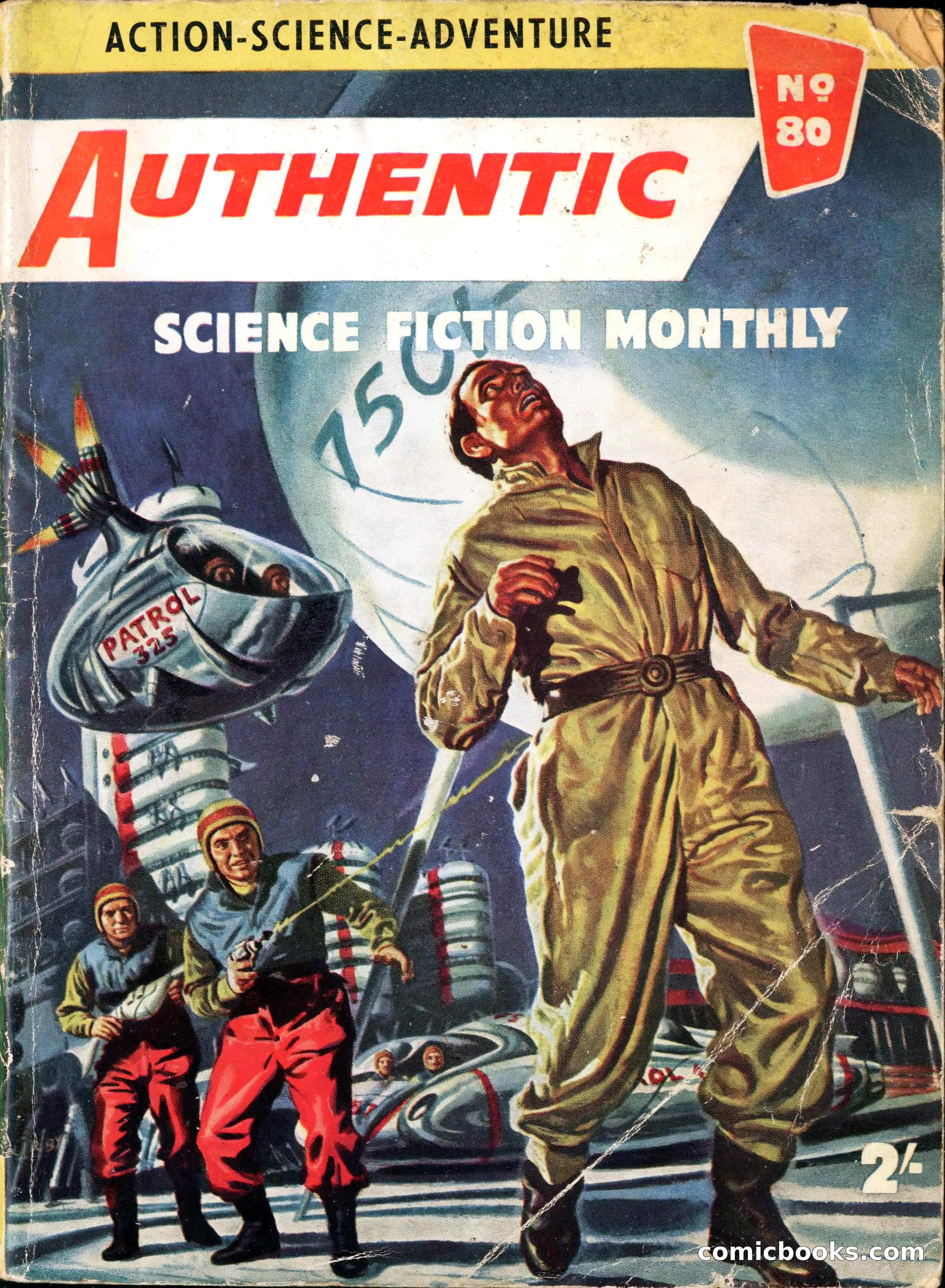 Authentic Science Fiction Monthly No. 80 — page 1 of 130