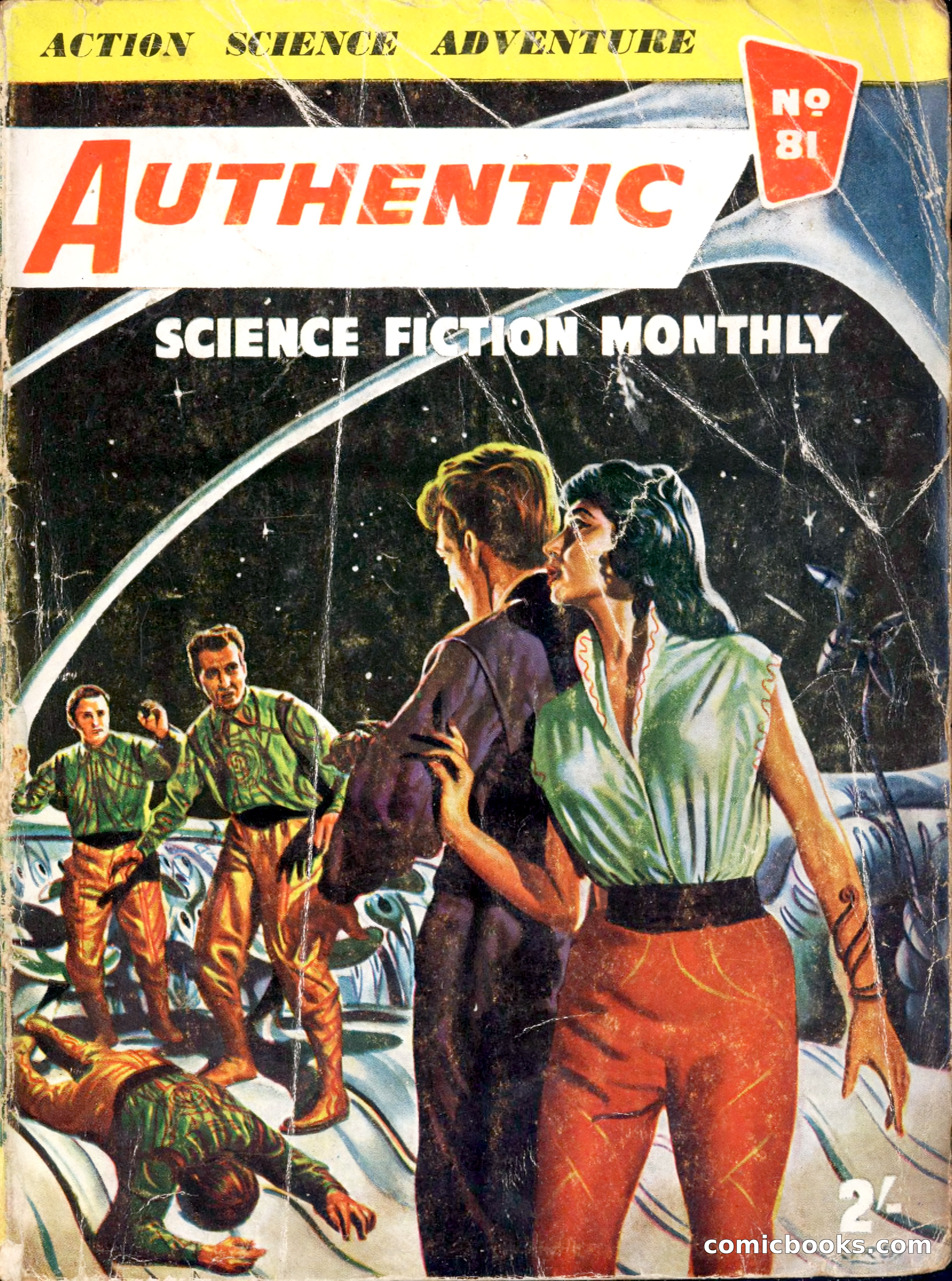 Authentic Science Fiction Monthly No. 81 — page 1 of 130