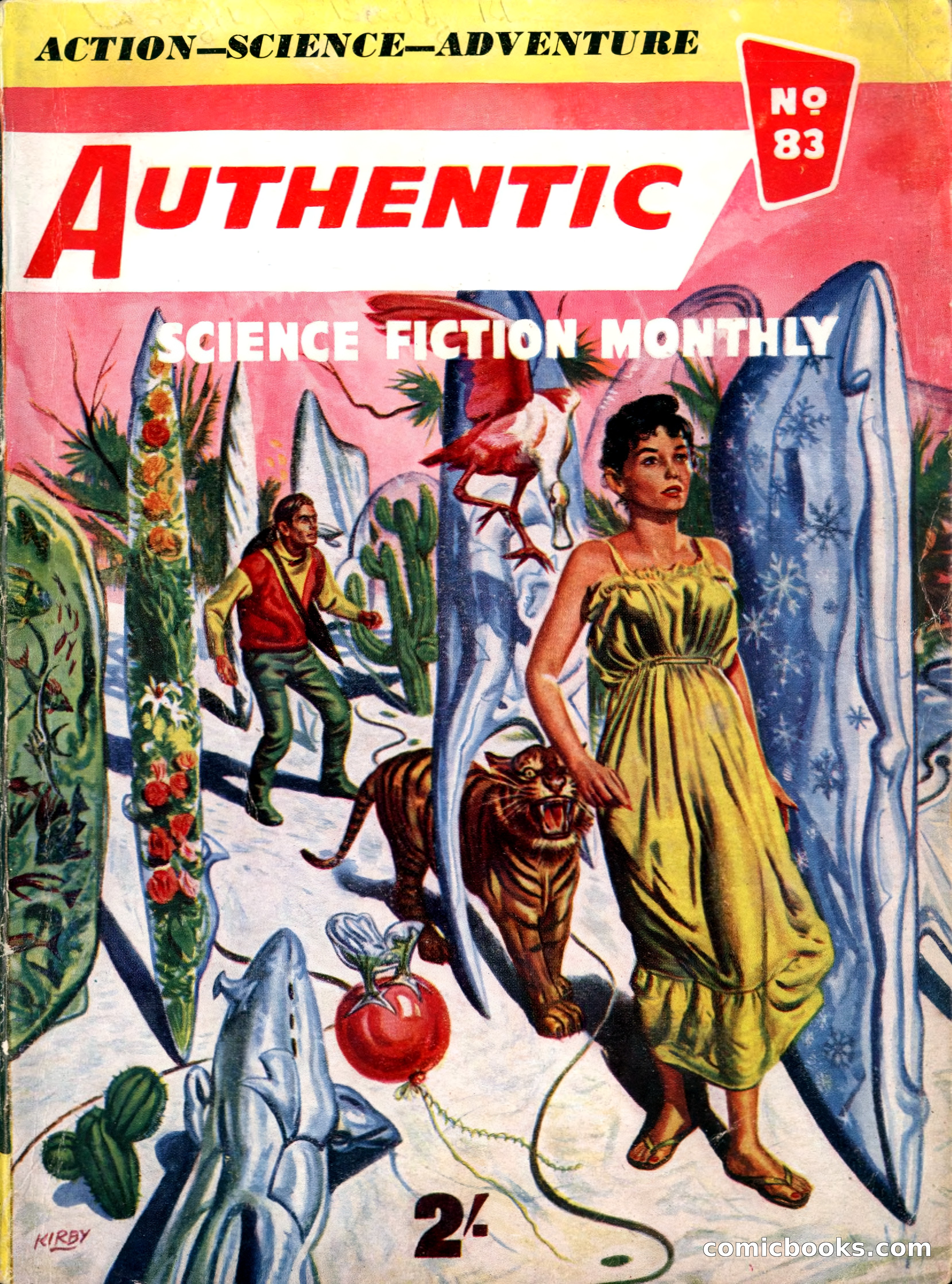 Authentic Science Fiction Monthly No. 83 — page 1 of 130