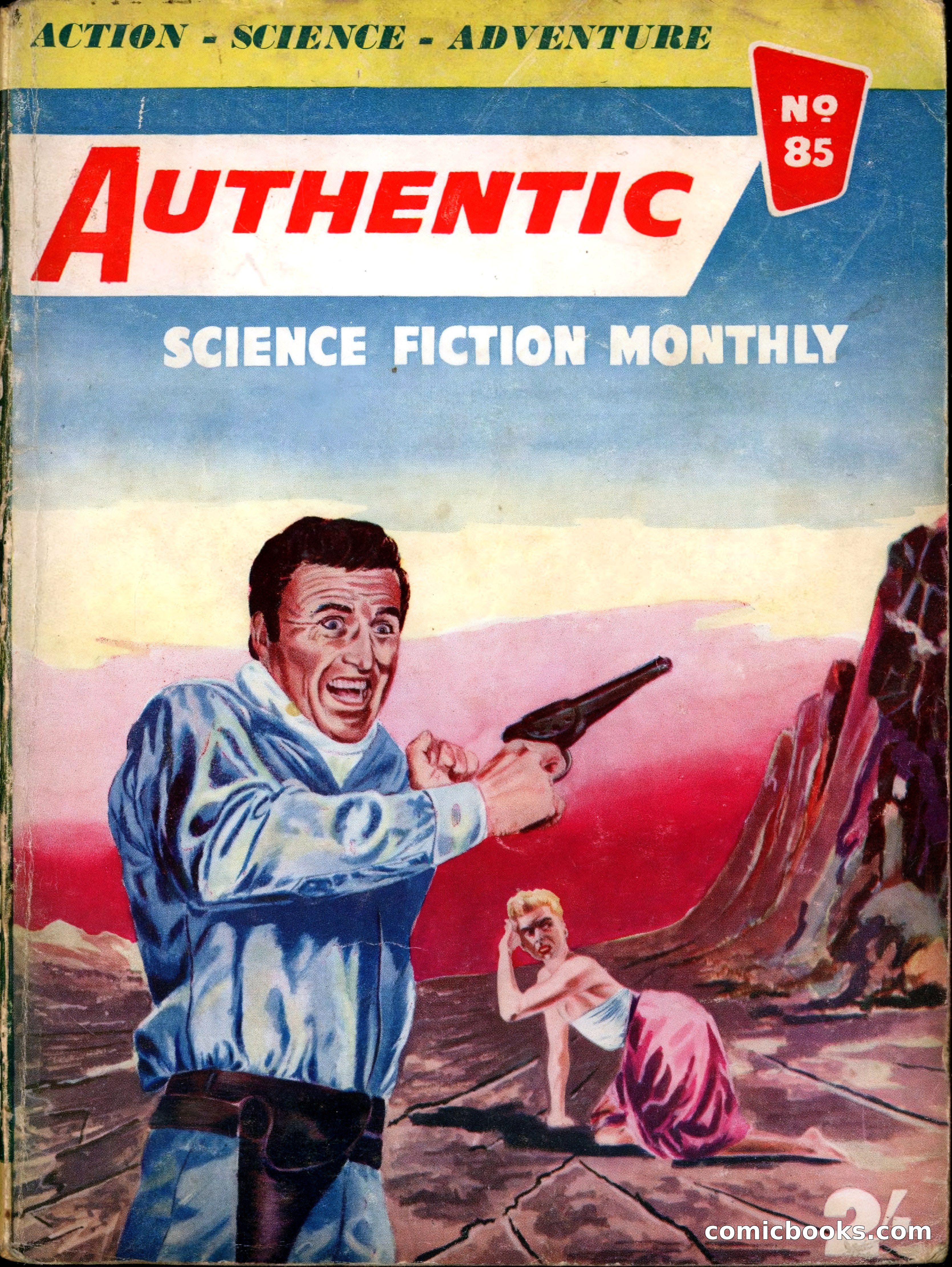 Authentic Science Fiction Monthly No. 85 — page 1 of 130