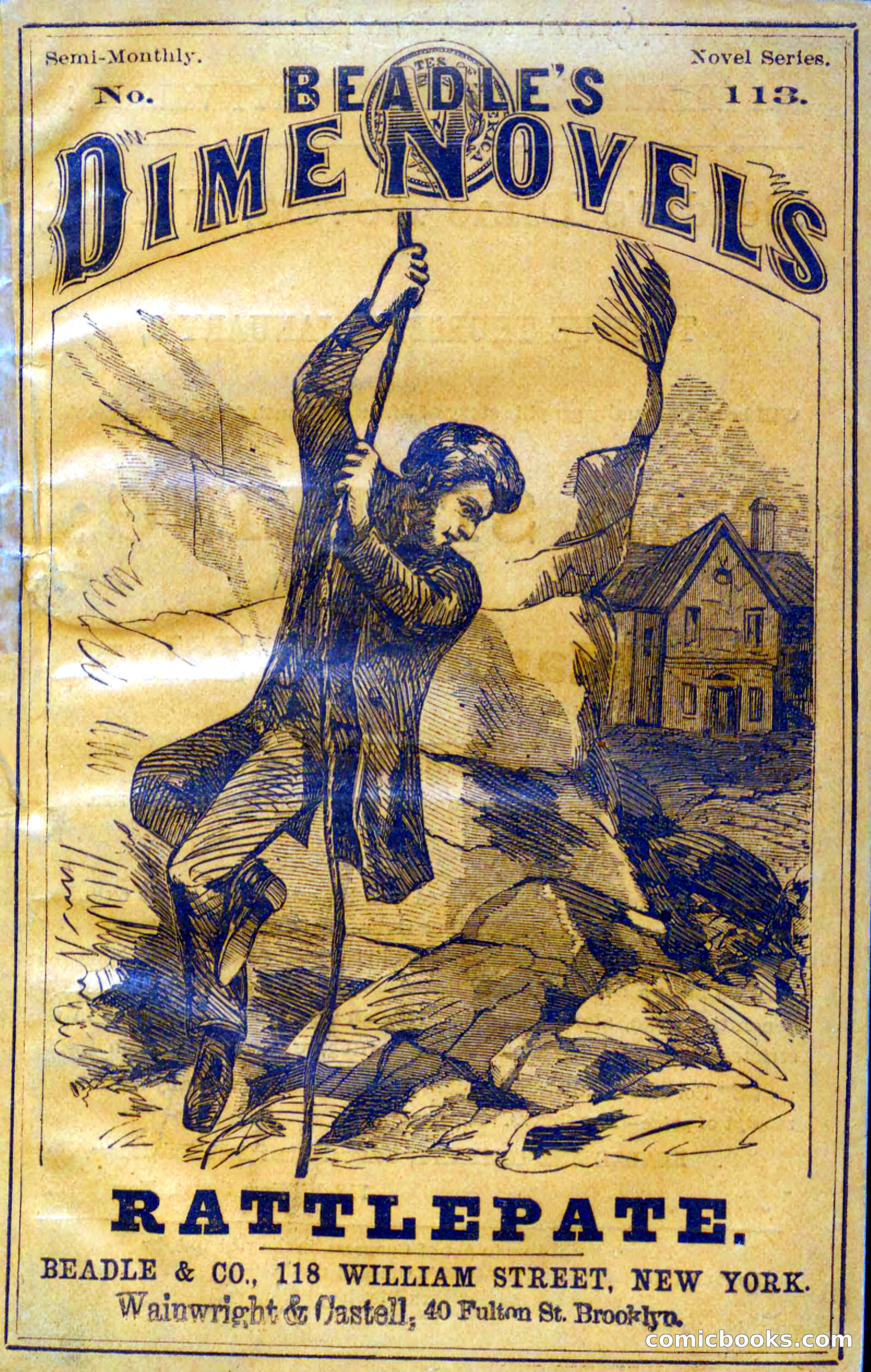 Beadle's Dime Novels No. 113: Rattlepate — page 1 of 100