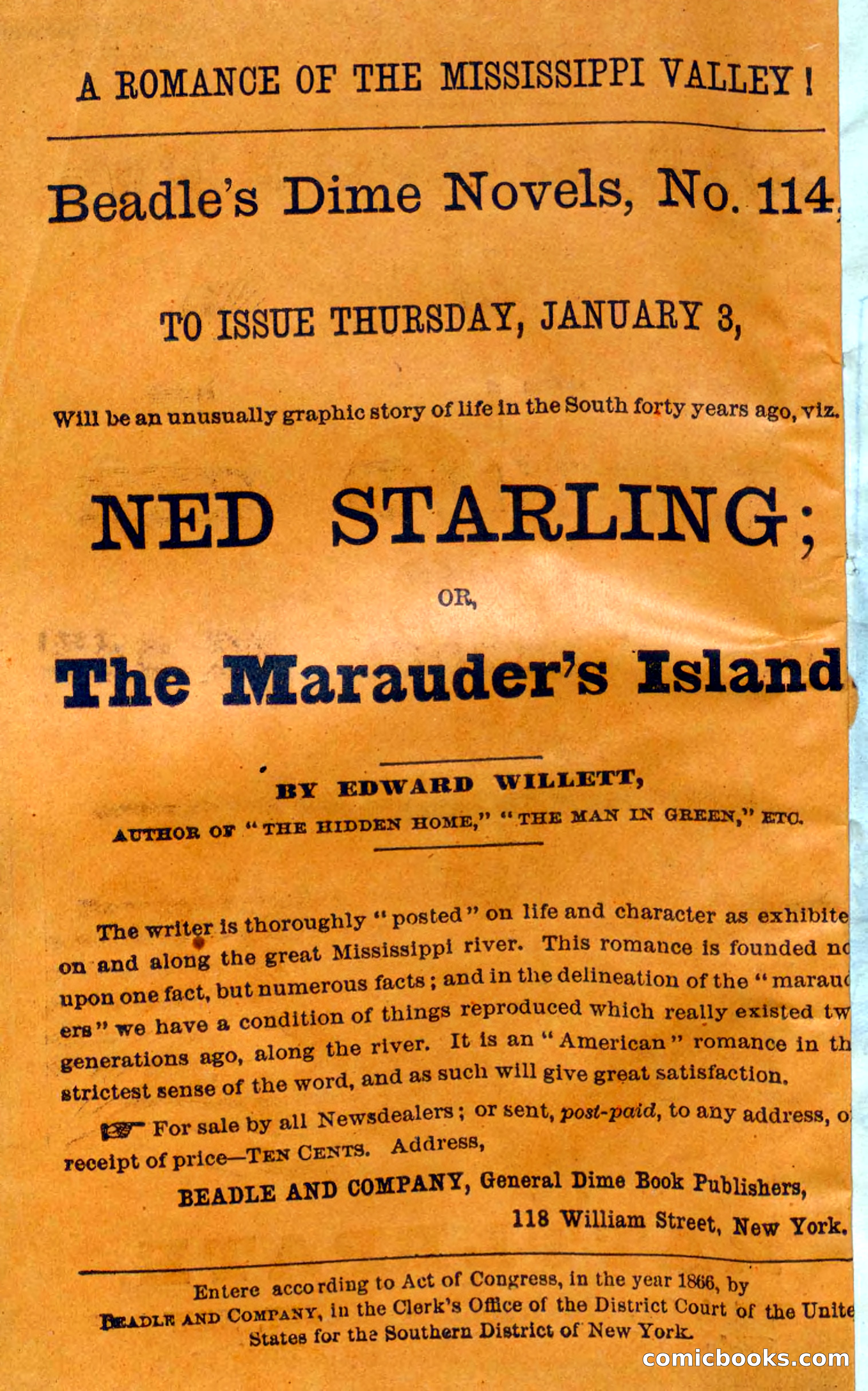 Beadle's Dime Novels No. 113: Rattlepate — page 2 of 100