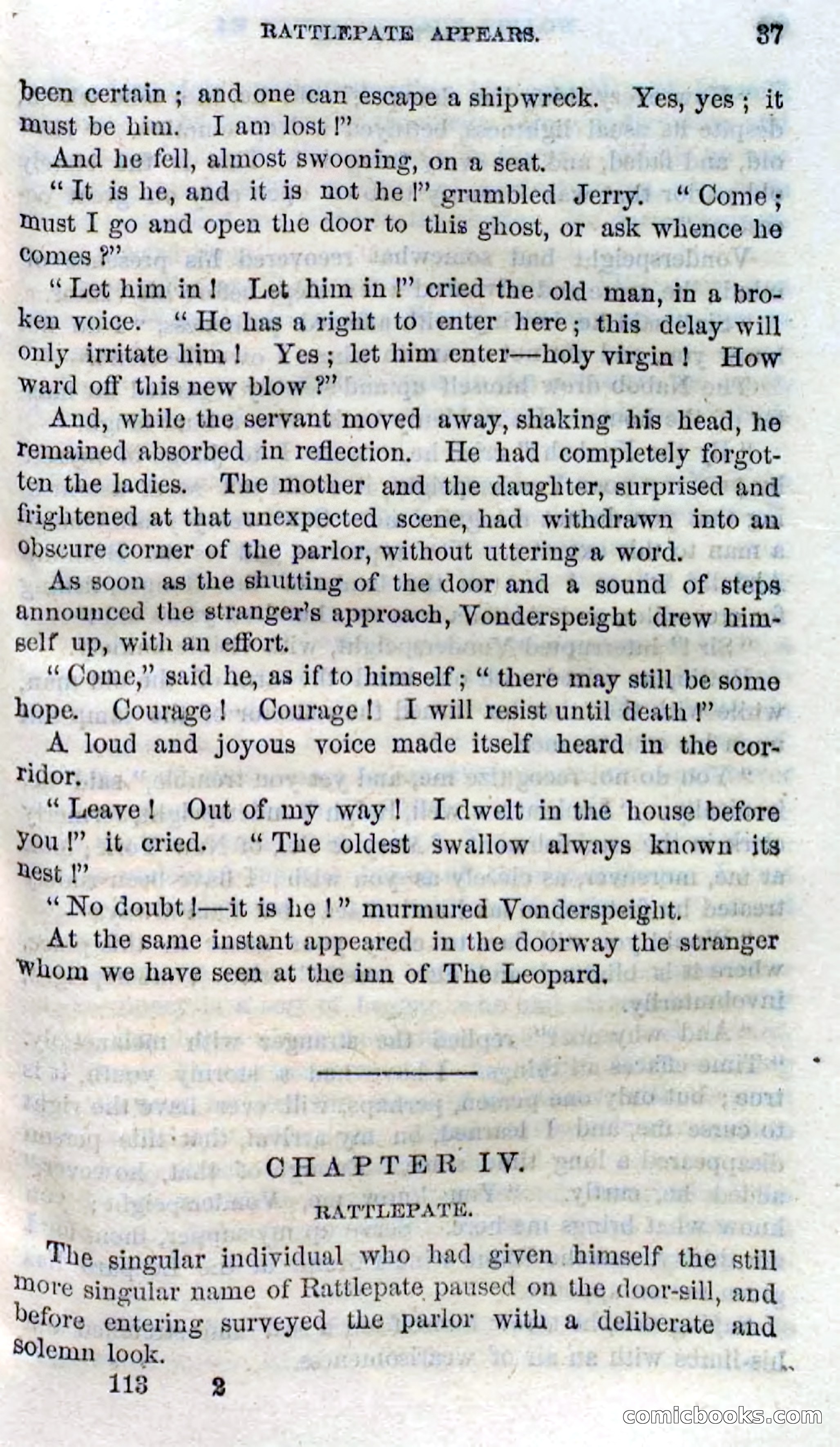 Beadle's Dime Novels No. 113: Rattlepate — page 35 of 100