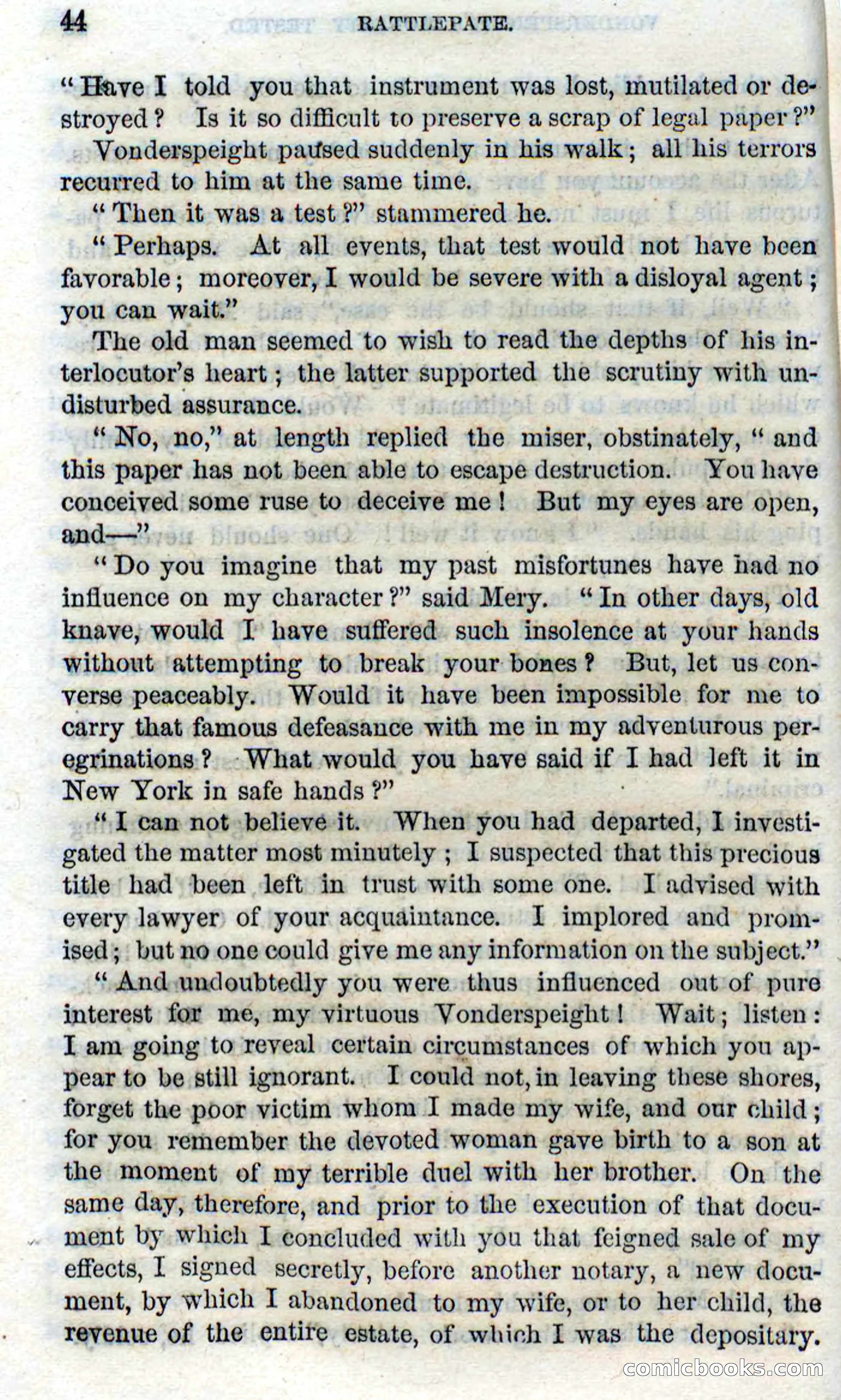 Beadle's Dime Novels No. 113: Rattlepate — page 42 of 100