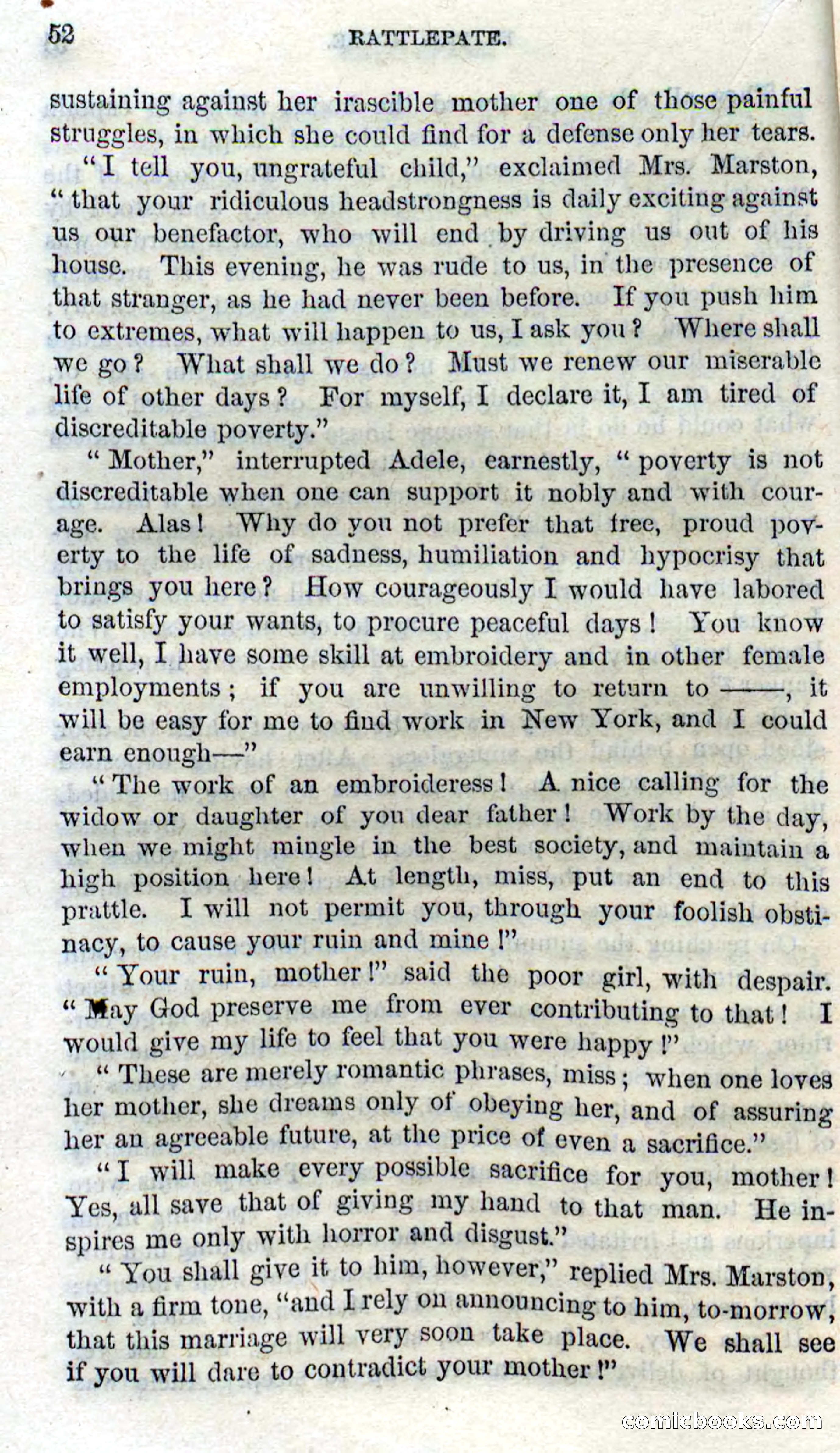 Beadle's Dime Novels No. 113: Rattlepate — page 50 of 100