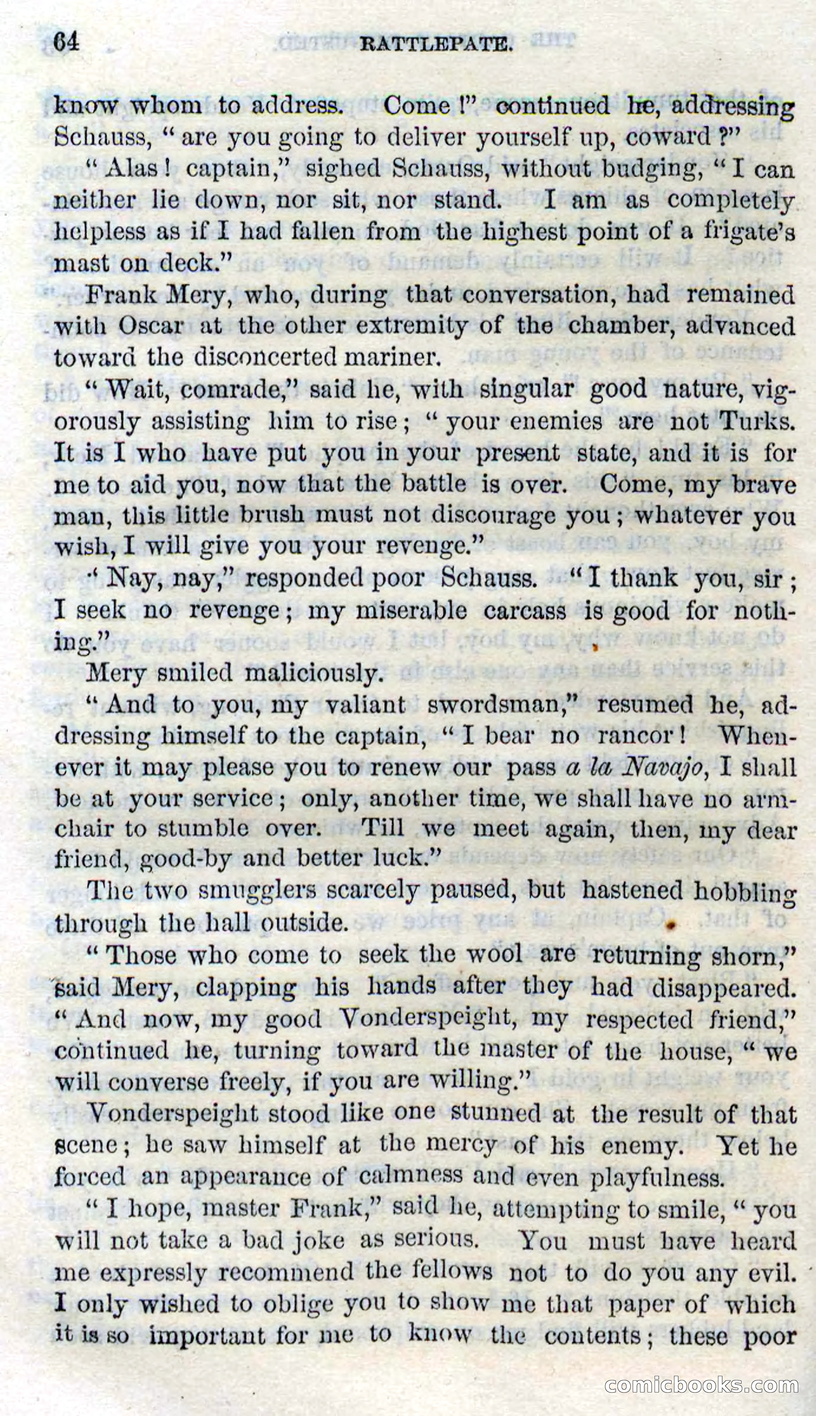 Beadle's Dime Novels No. 113: Rattlepate — page 62 of 100