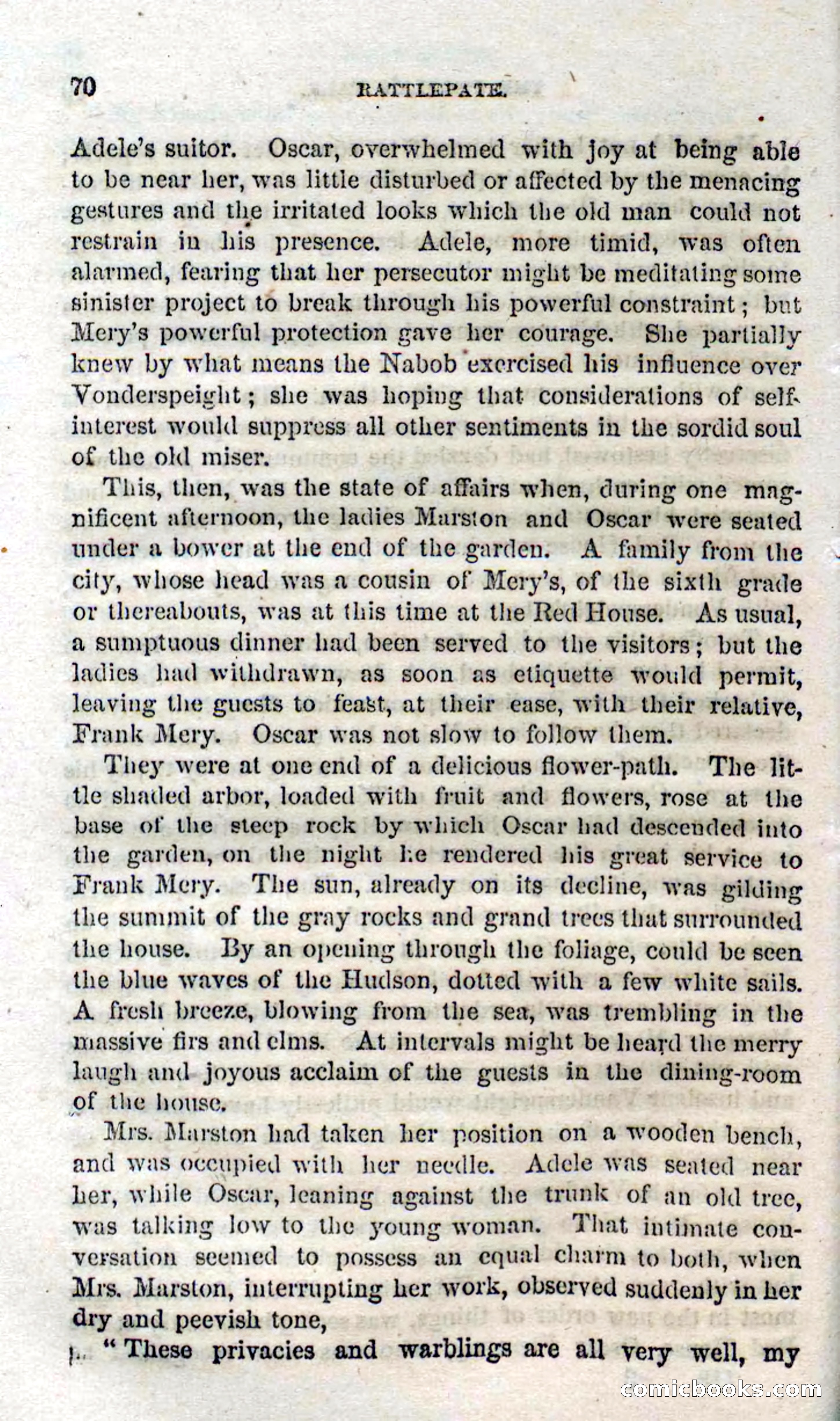 Beadle's Dime Novels No. 113: Rattlepate — page 68 of 100
