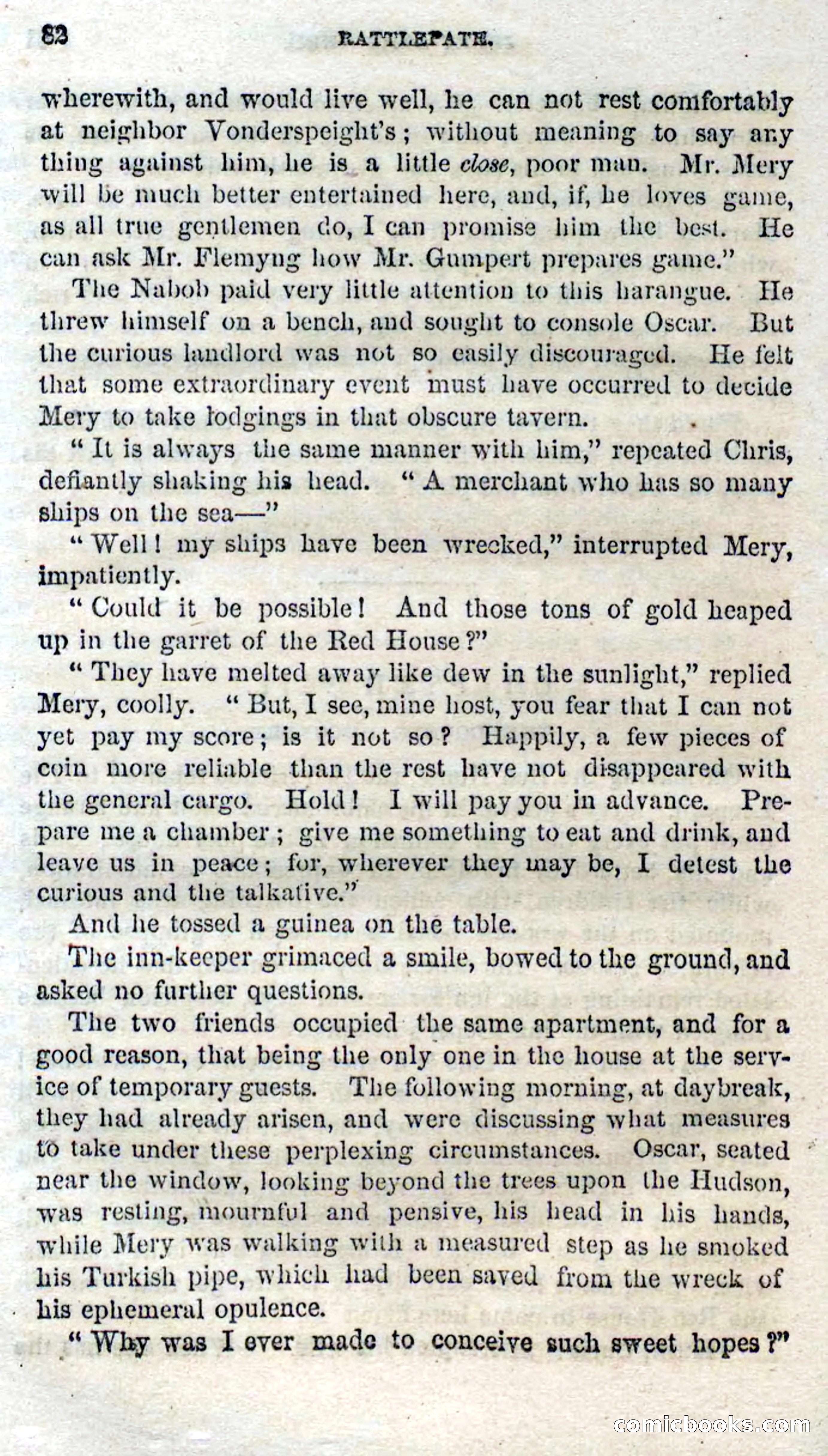 Beadle's Dime Novels No. 113: Rattlepate — page 80 of 100