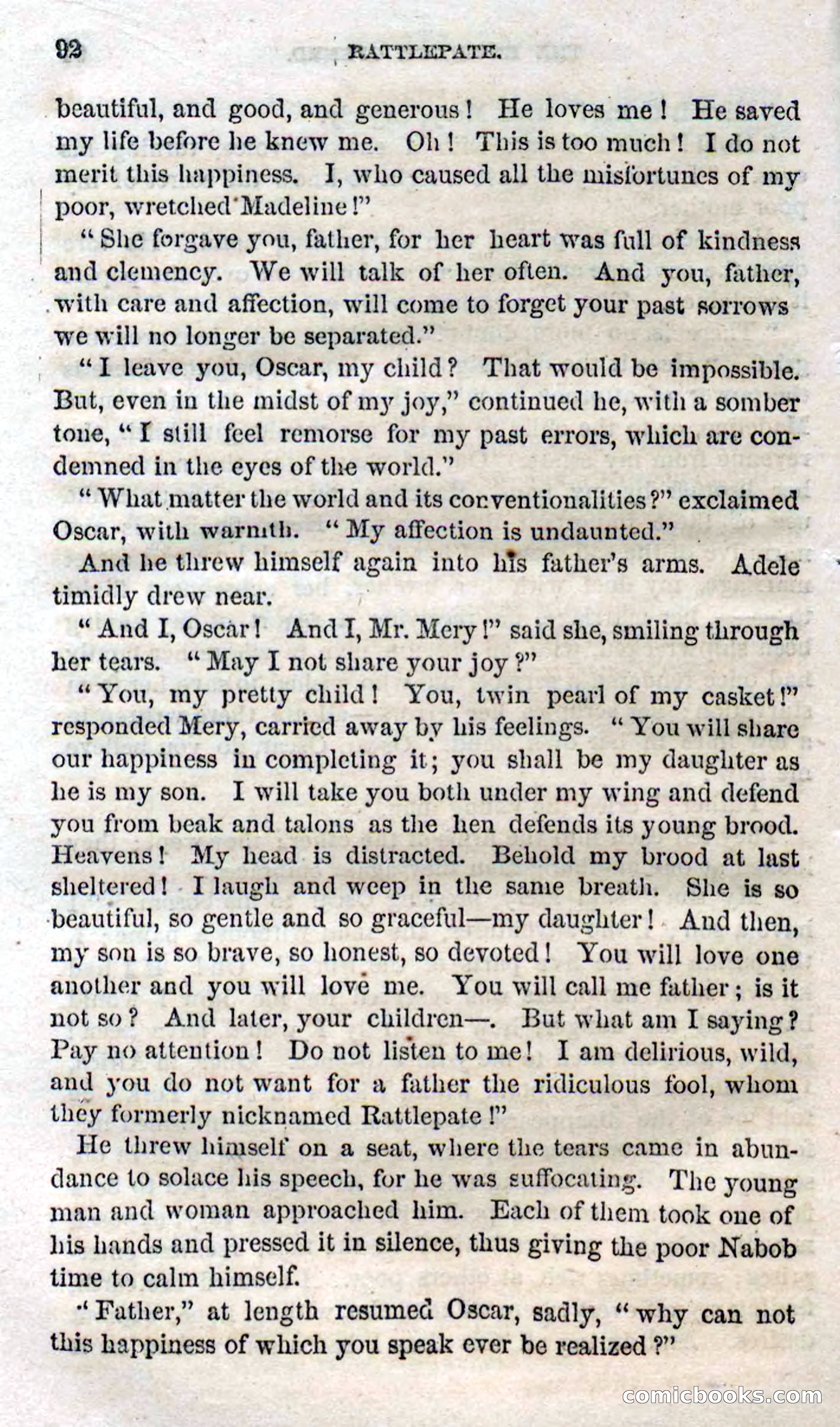 Beadle's Dime Novels No. 113: Rattlepate — page 90 of 100