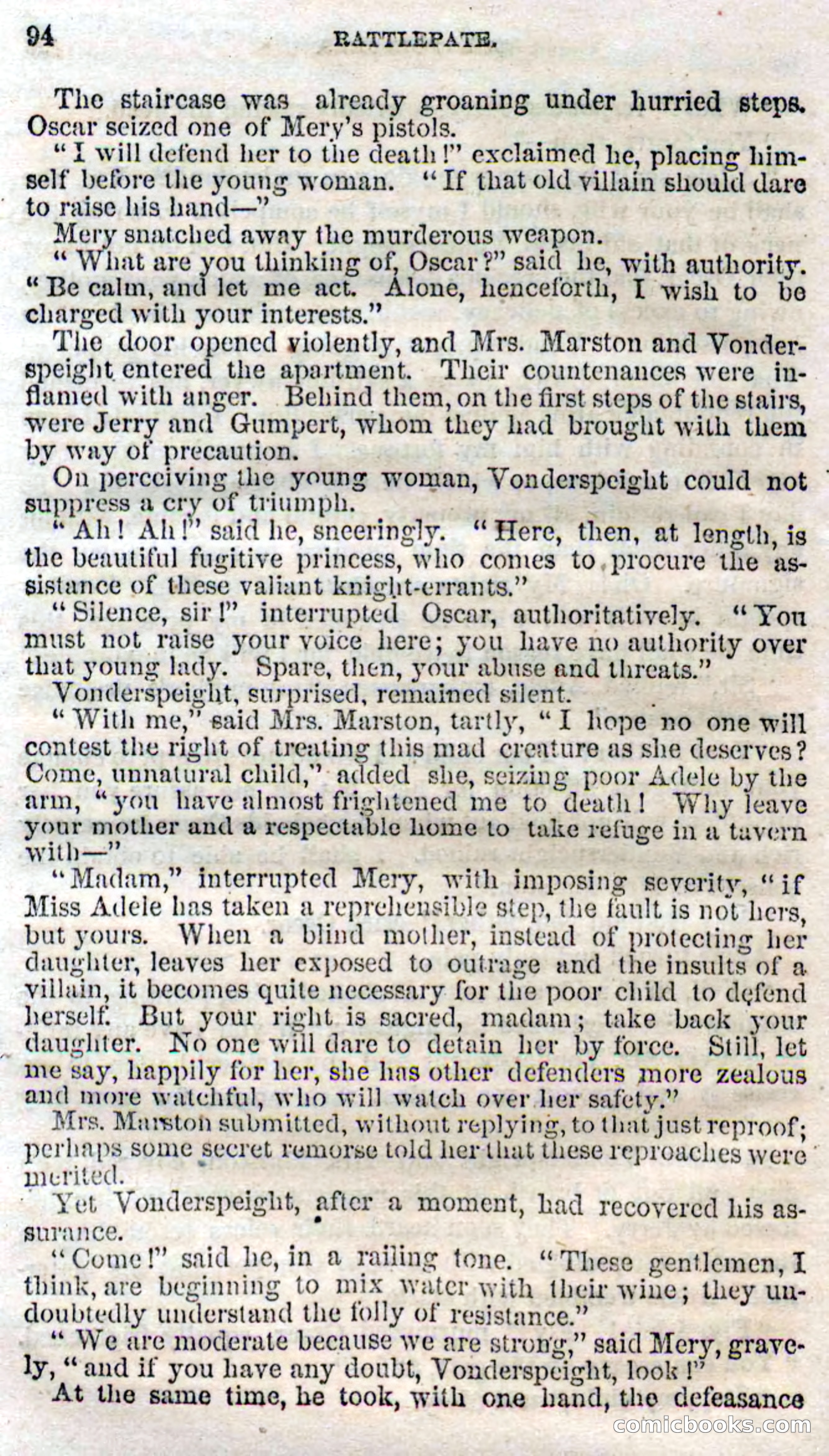 Beadle's Dime Novels No. 113: Rattlepate — page 92 of 100