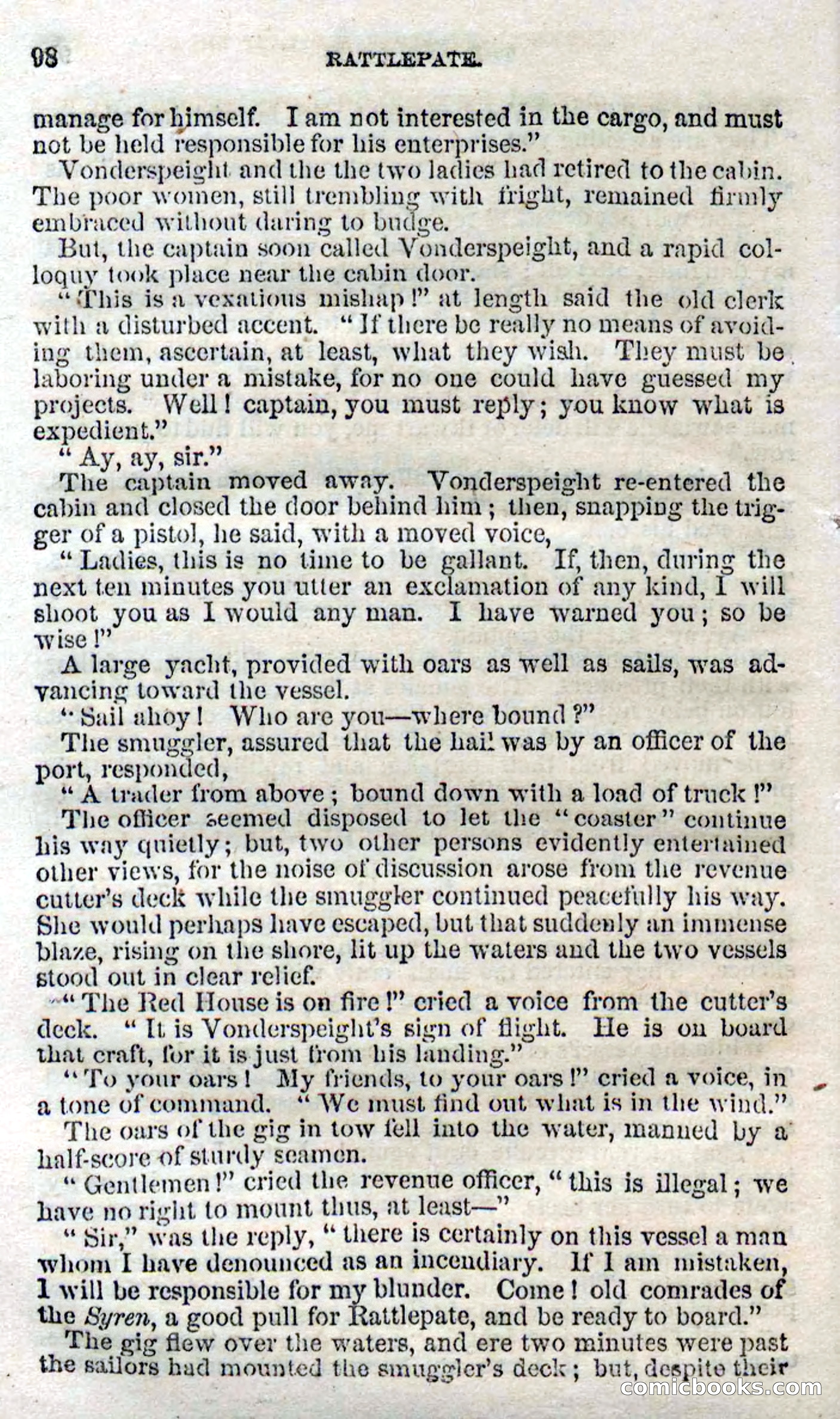 Beadle's Dime Novels No. 113: Rattlepate — page 96 of 100