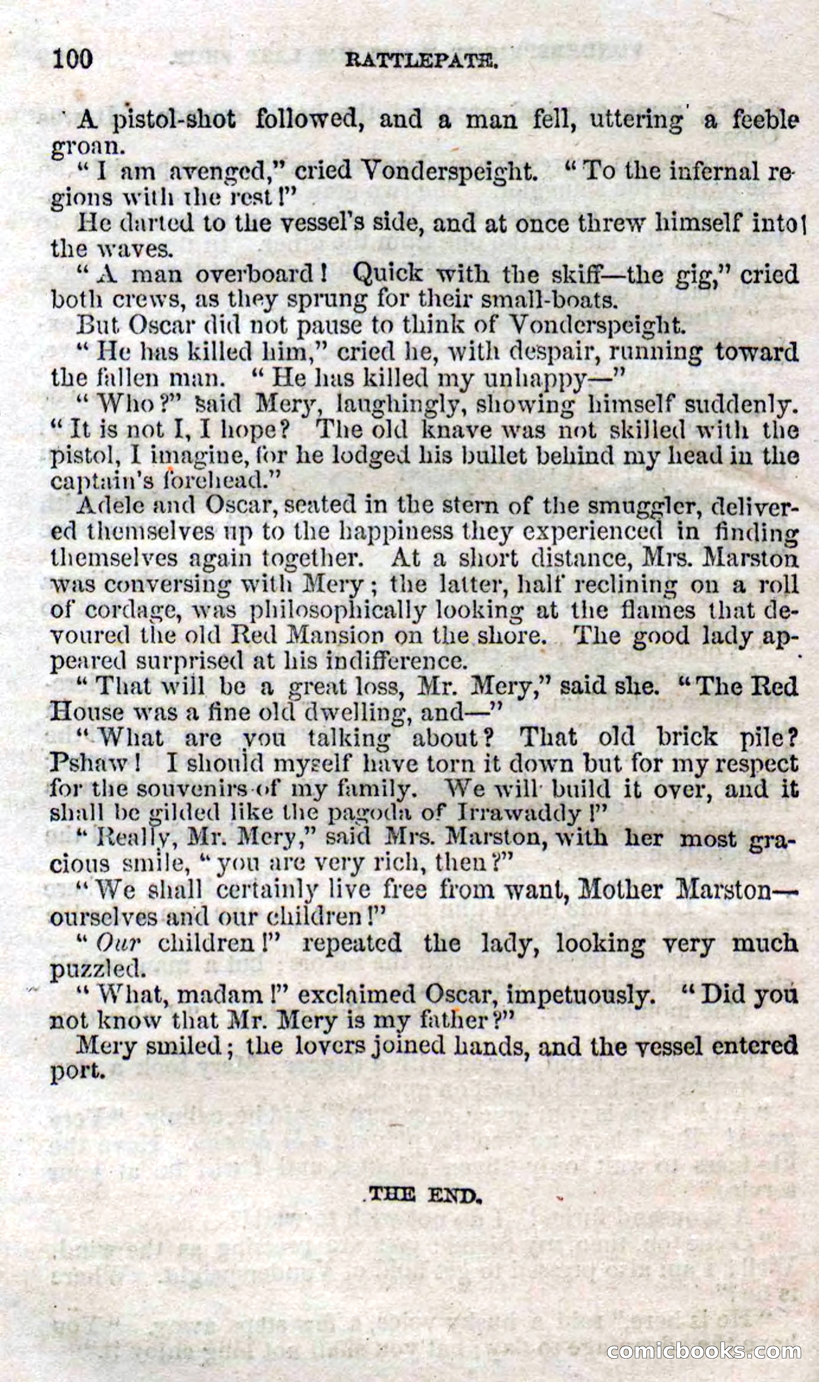 Beadle's Dime Novels No. 113: Rattlepate — page 98 of 100
