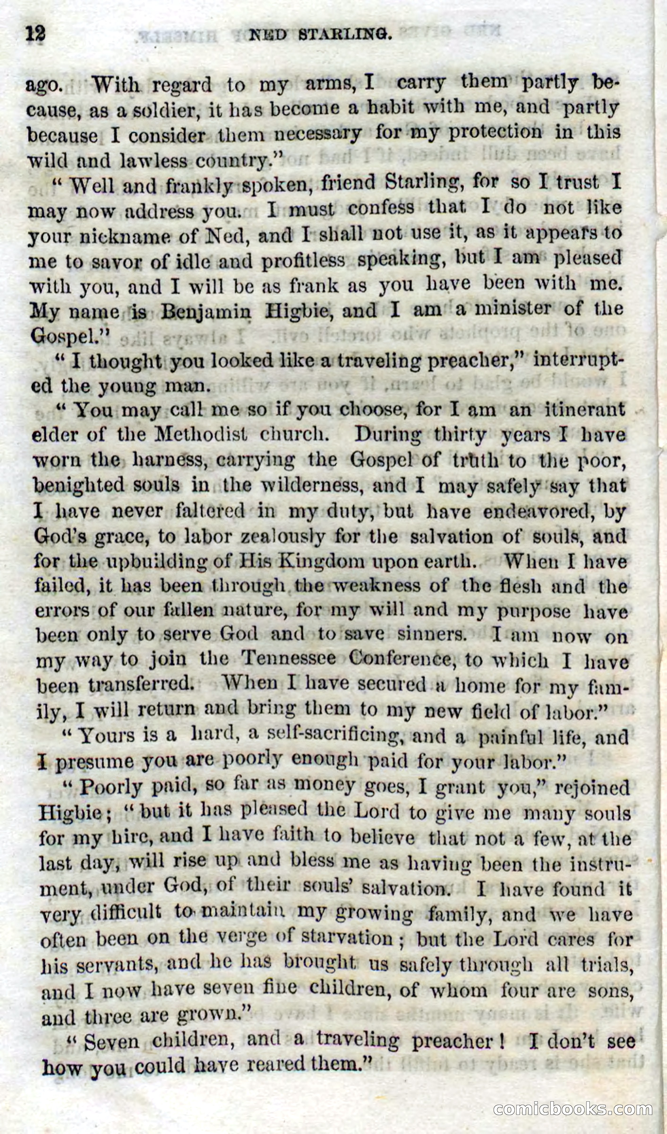 Beadle's Dime Novels No. 114: Ned Starling — page 10 of 100