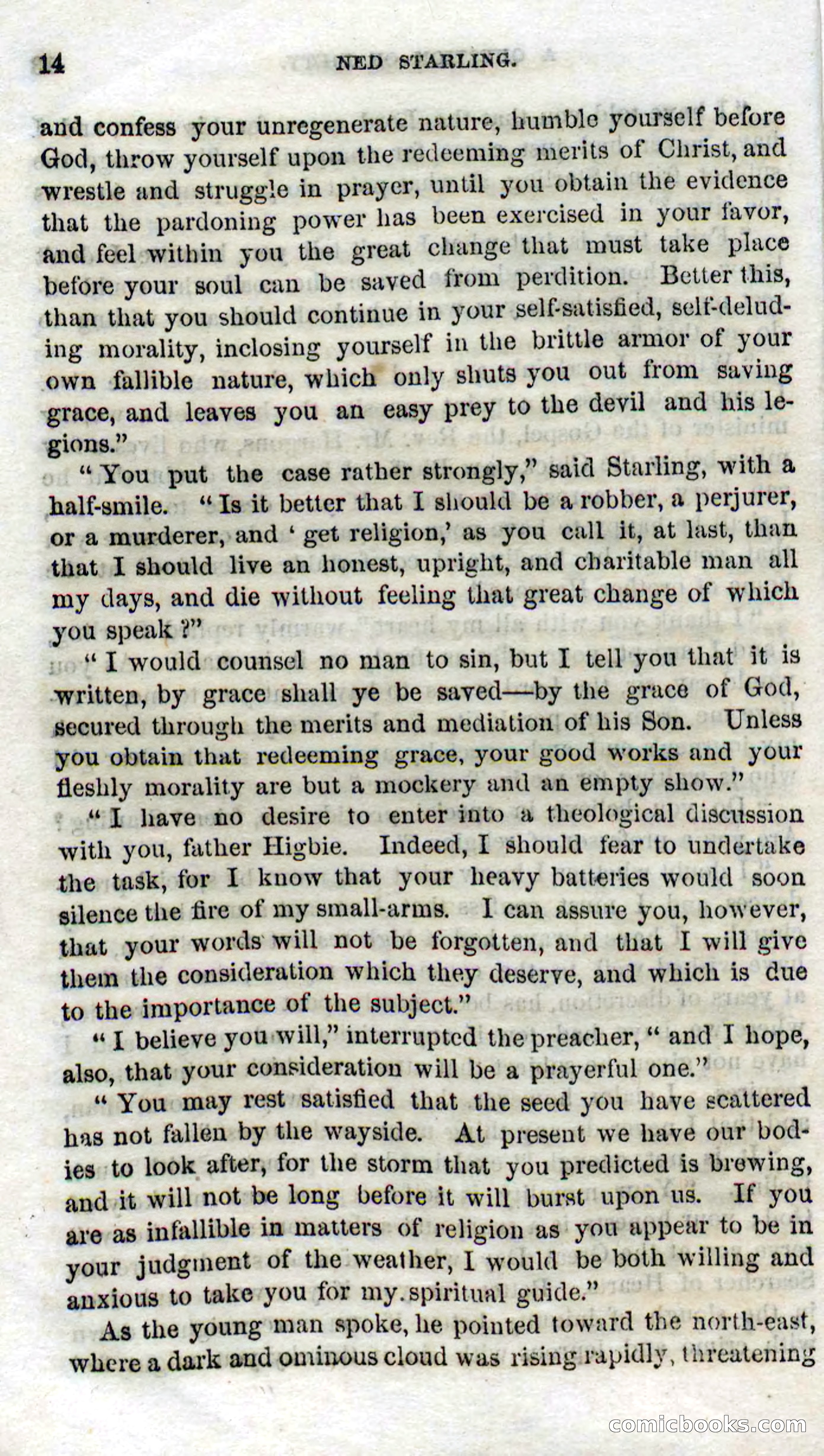 Beadle's Dime Novels No. 114: Ned Starling — page 12 of 100