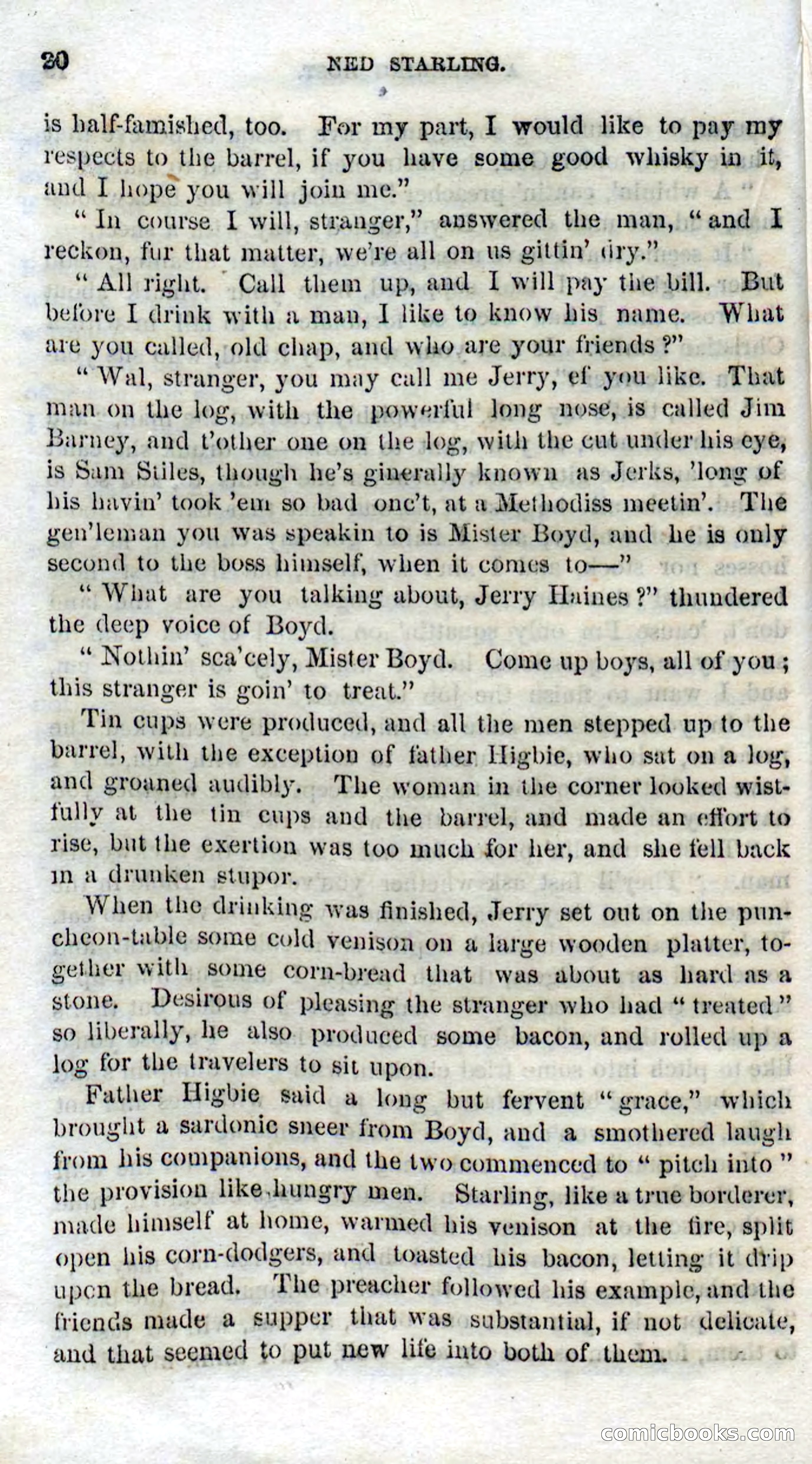 Beadle's Dime Novels No. 114: Ned Starling — page 18 of 100
