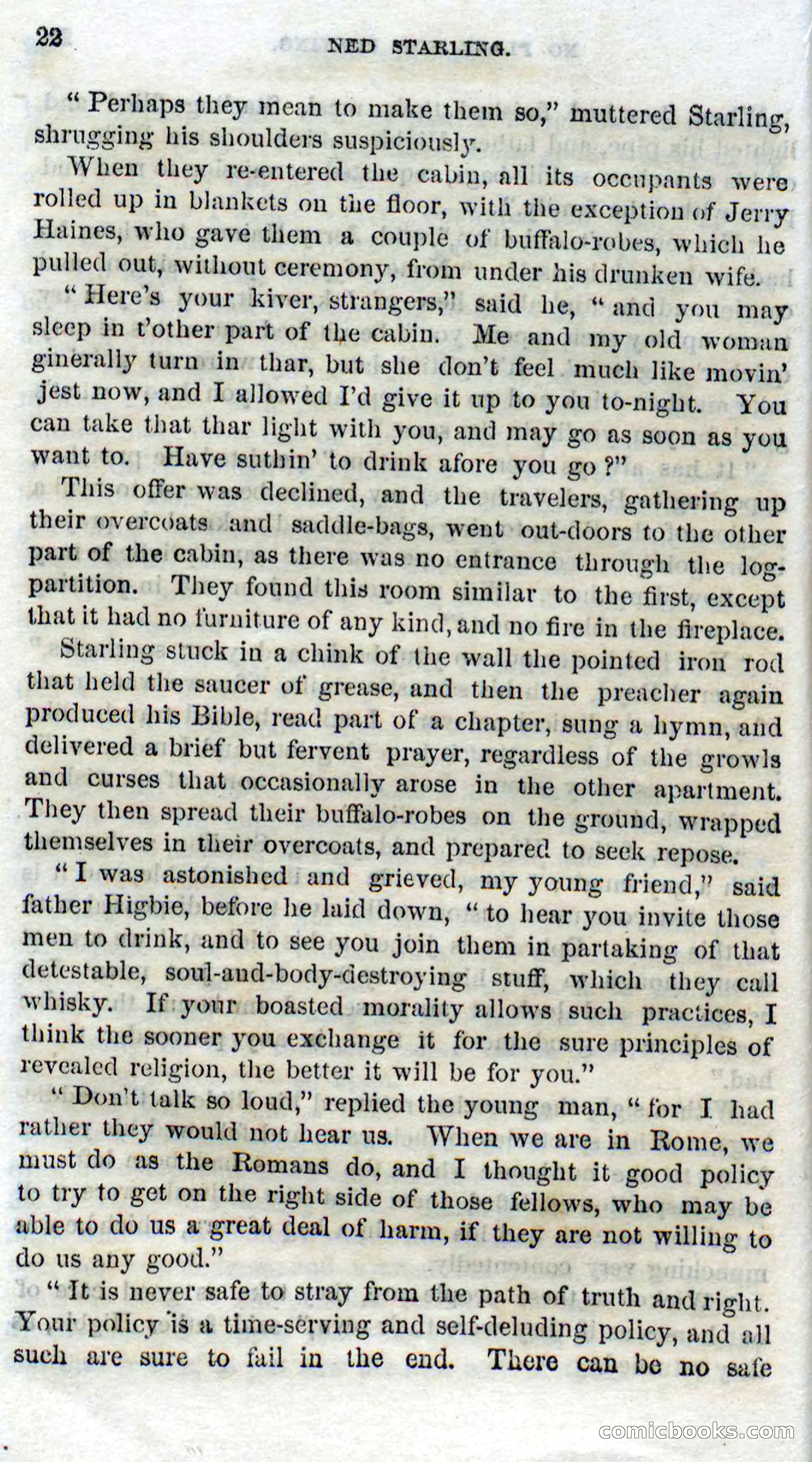 Beadle's Dime Novels No. 114: Ned Starling — page 20 of 100