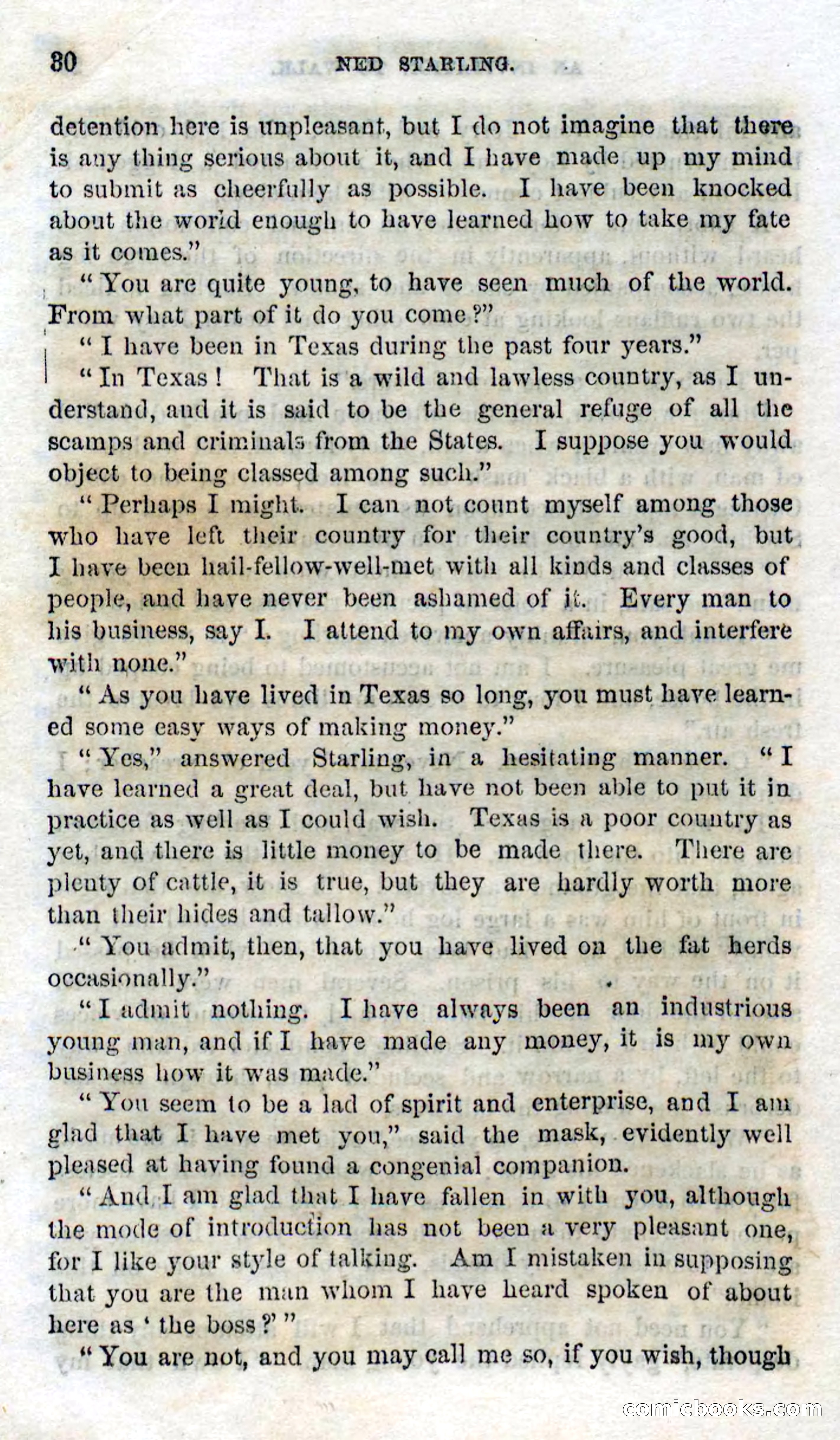 Beadle's Dime Novels No. 114: Ned Starling — page 28 of 100