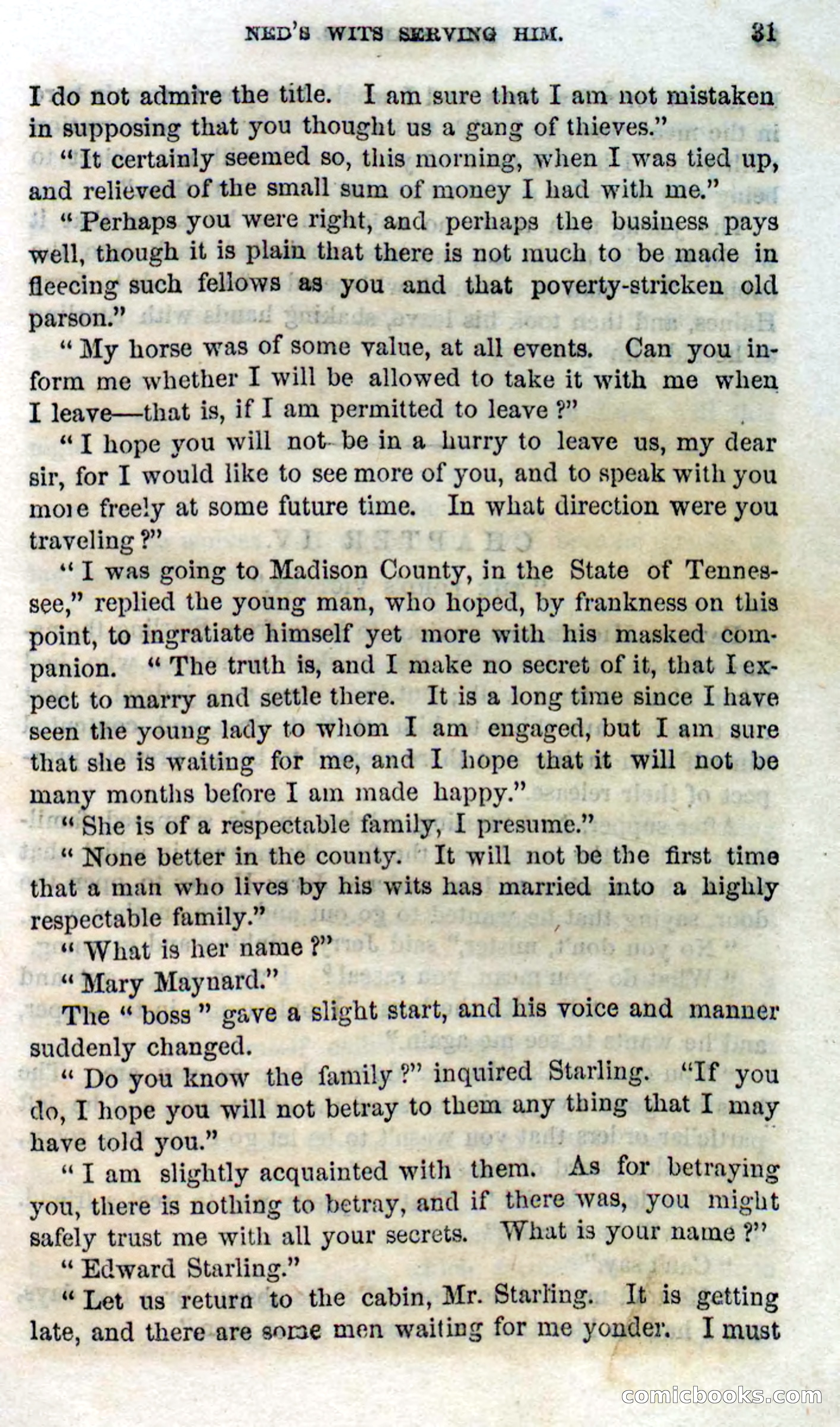 Beadle's Dime Novels No. 114: Ned Starling — page 29 of 100