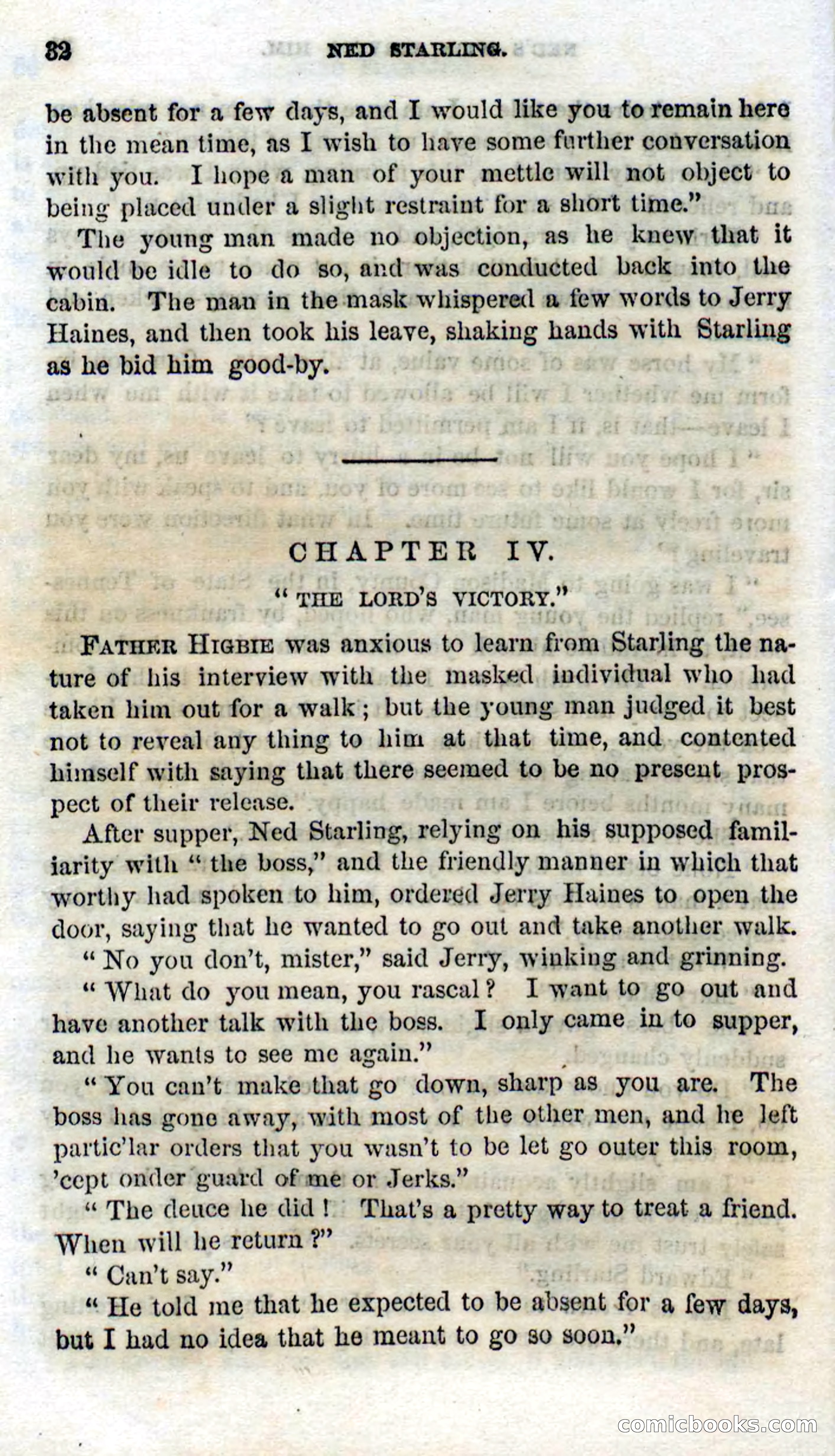 Beadle's Dime Novels No. 114: Ned Starling — page 30 of 100