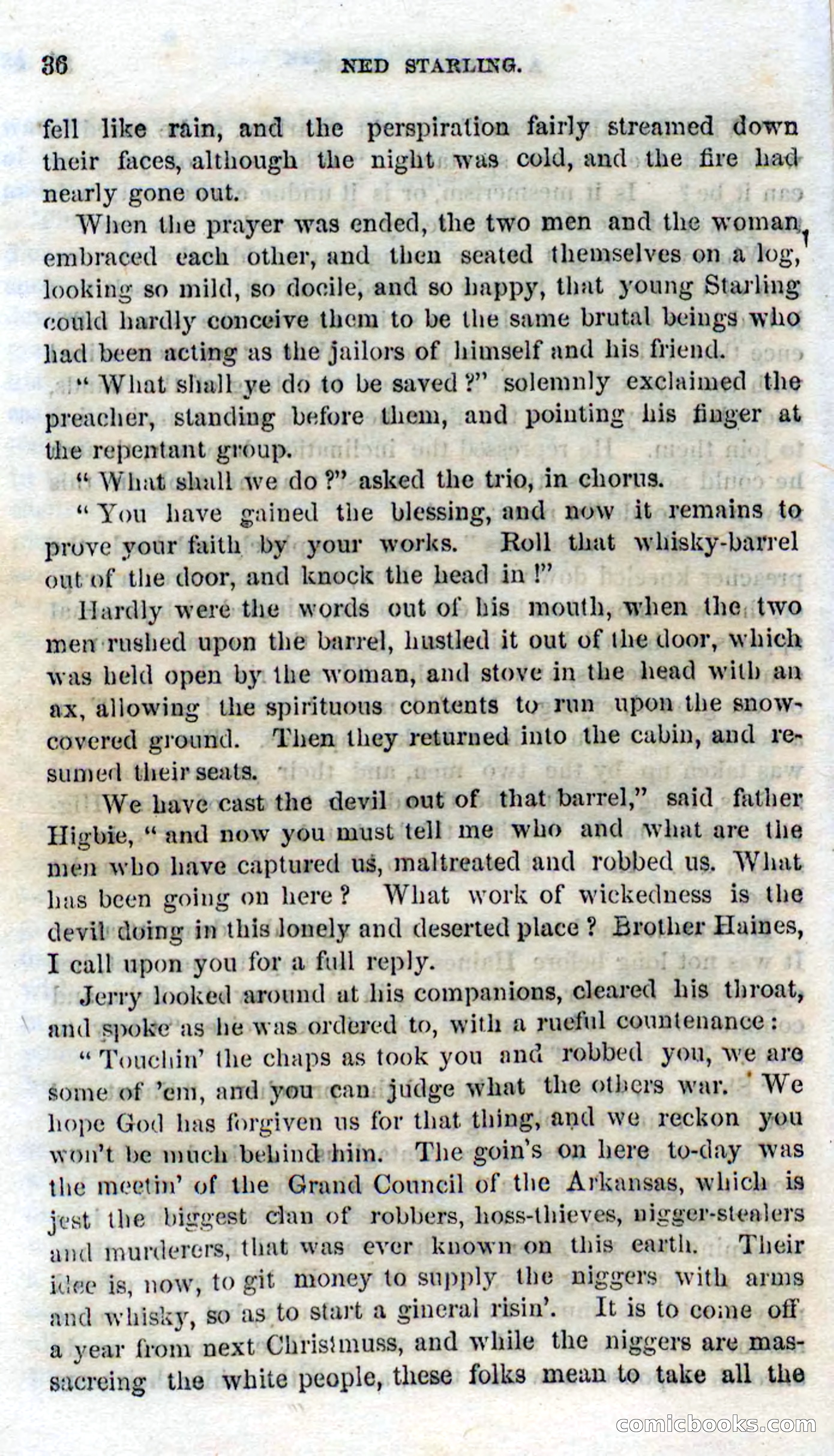 Beadle's Dime Novels No. 114: Ned Starling — page 34 of 100