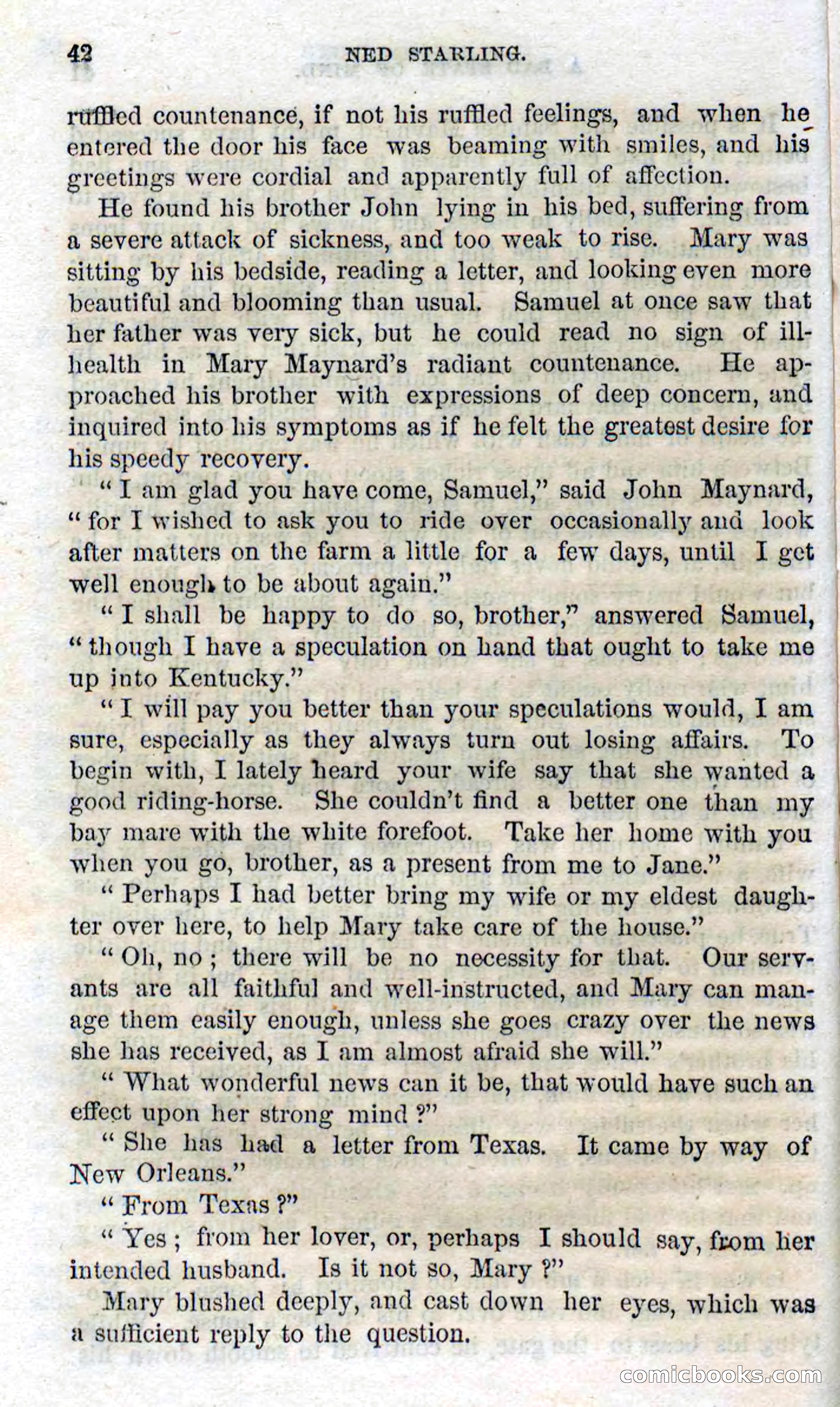 Beadle's Dime Novels No. 114: Ned Starling — page 40 of 100
