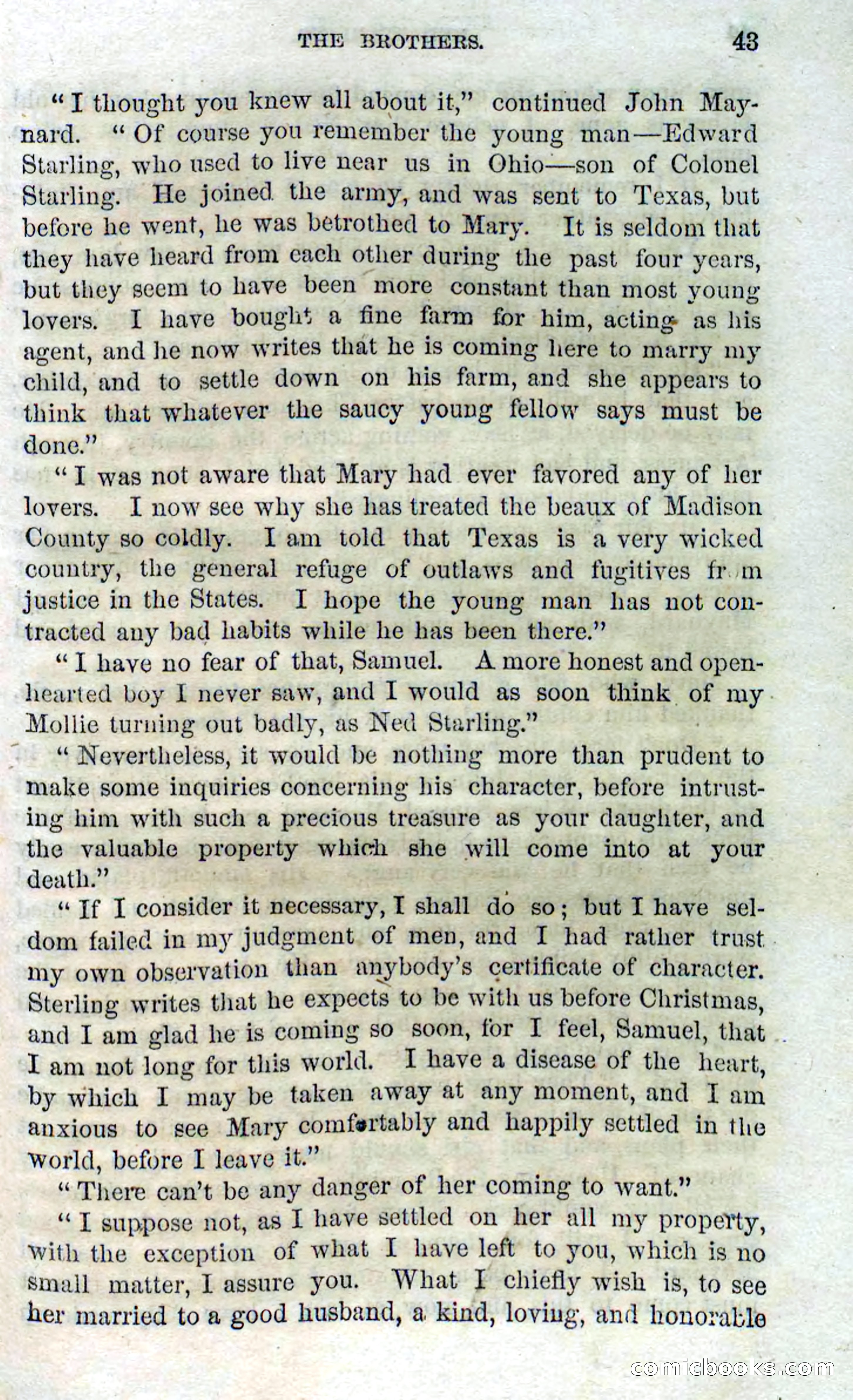 Beadle's Dime Novels No. 114: Ned Starling — page 41 of 100