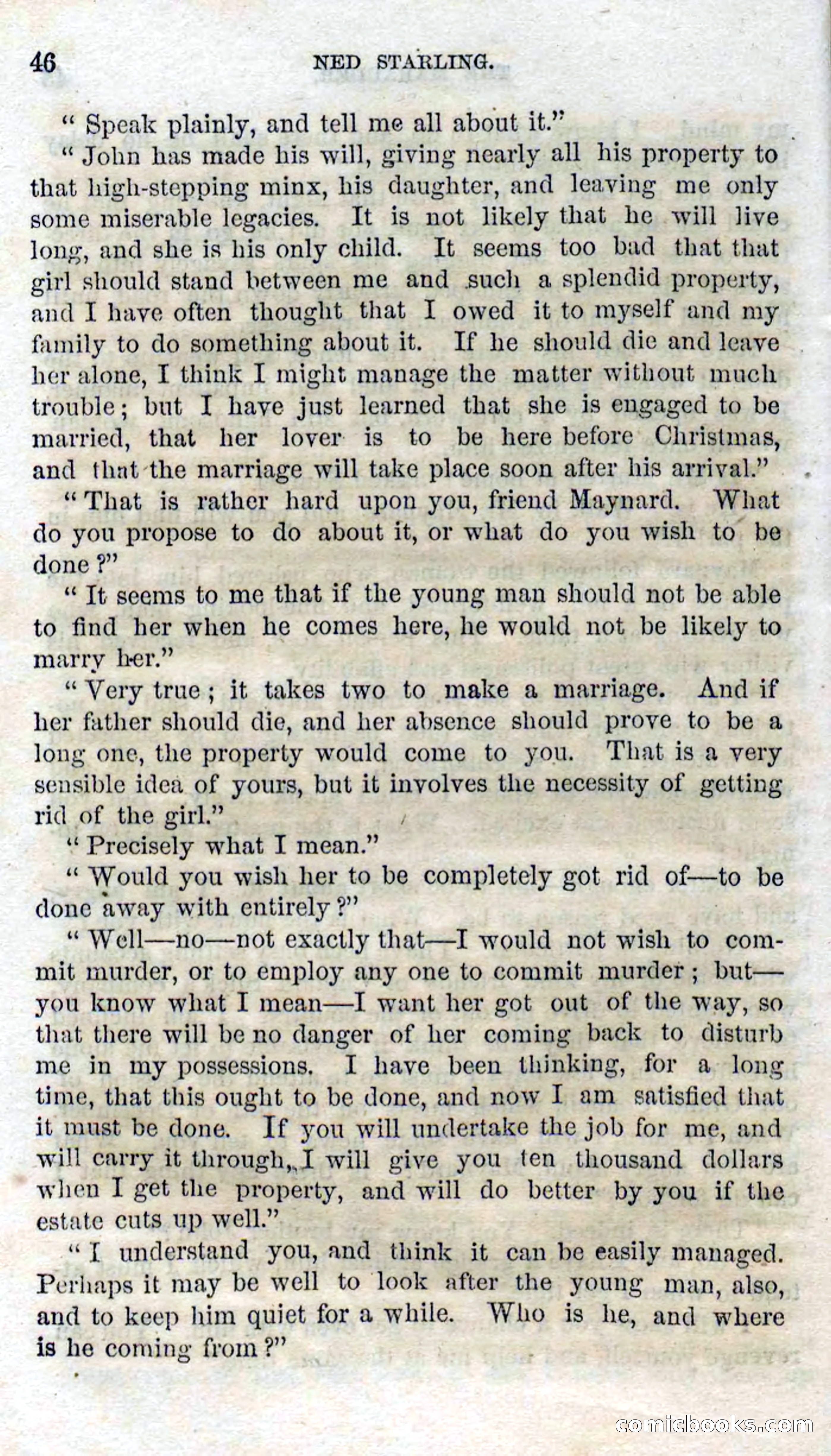 Beadle's Dime Novels No. 114: Ned Starling — page 44 of 100