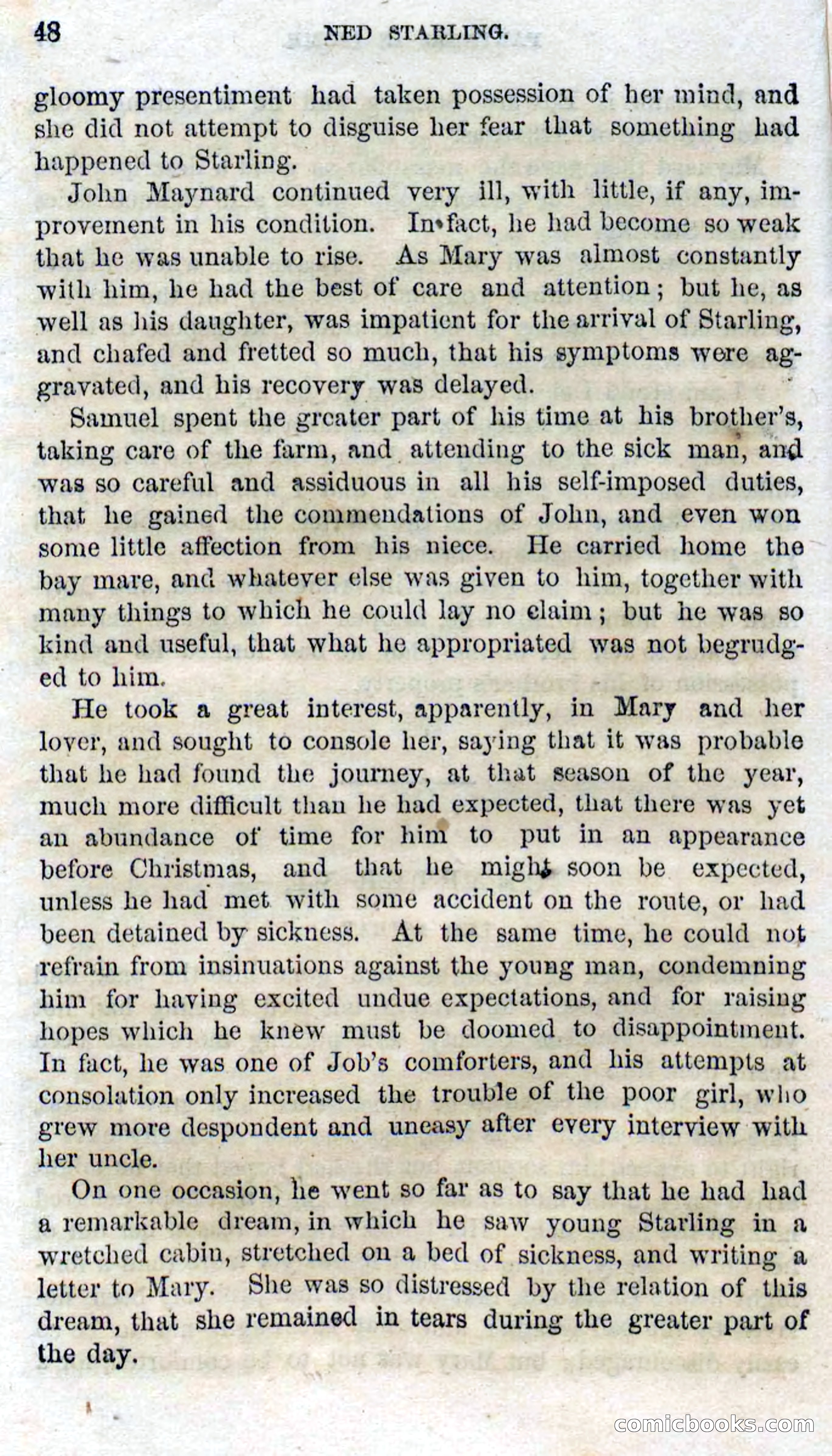 Beadle's Dime Novels No. 114: Ned Starling — page 46 of 100