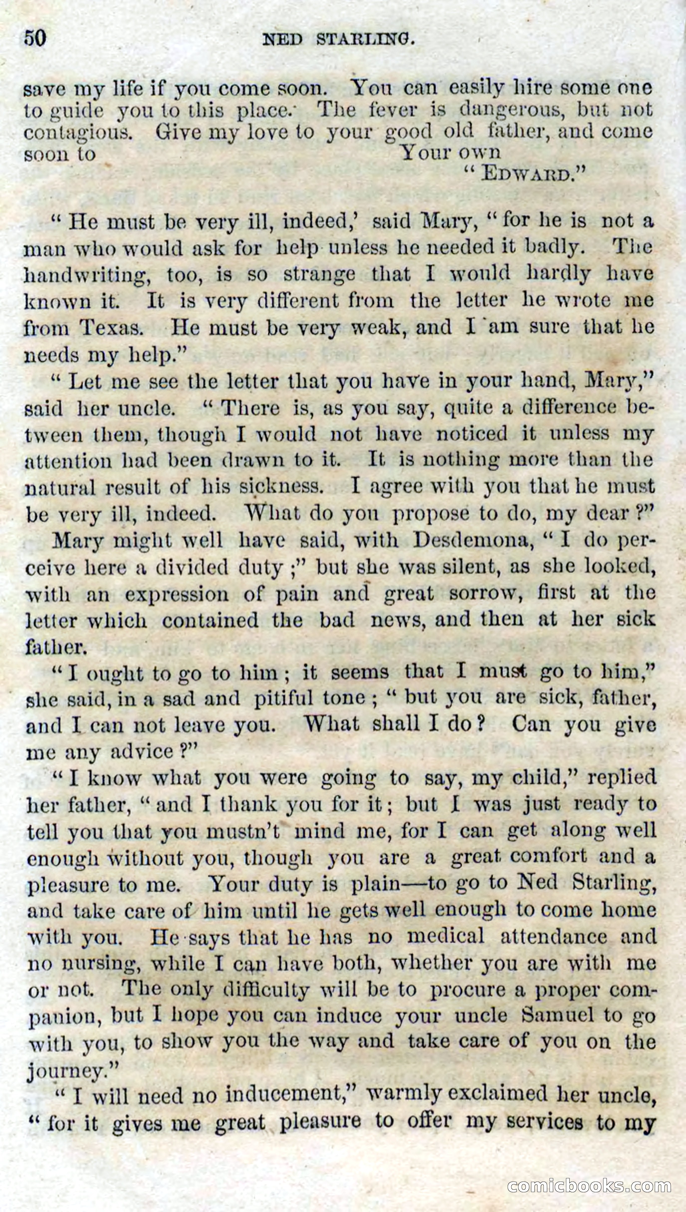Beadle's Dime Novels No. 114: Ned Starling — page 48 of 100