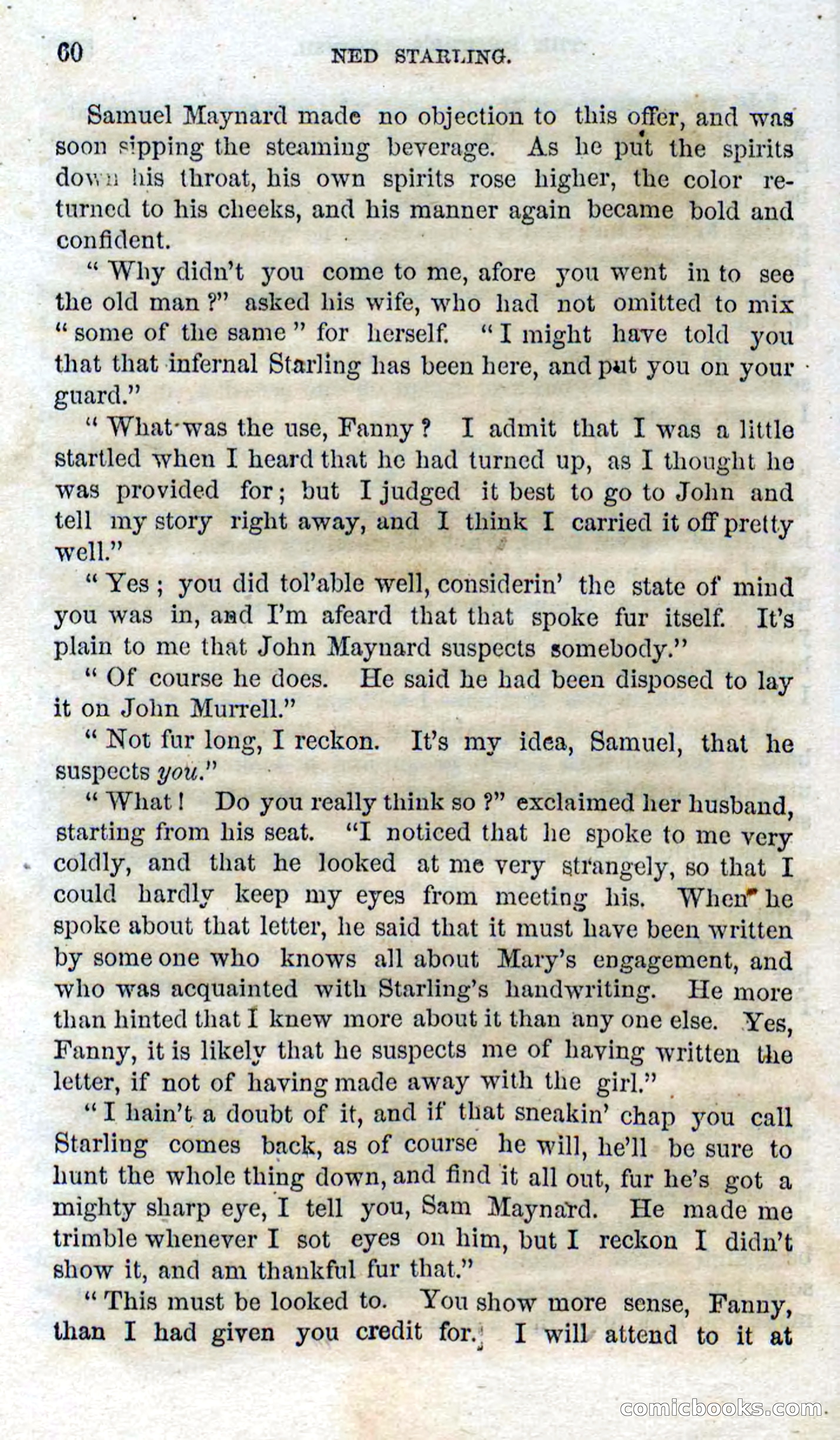 Beadle's Dime Novels No. 114: Ned Starling — page 58 of 100