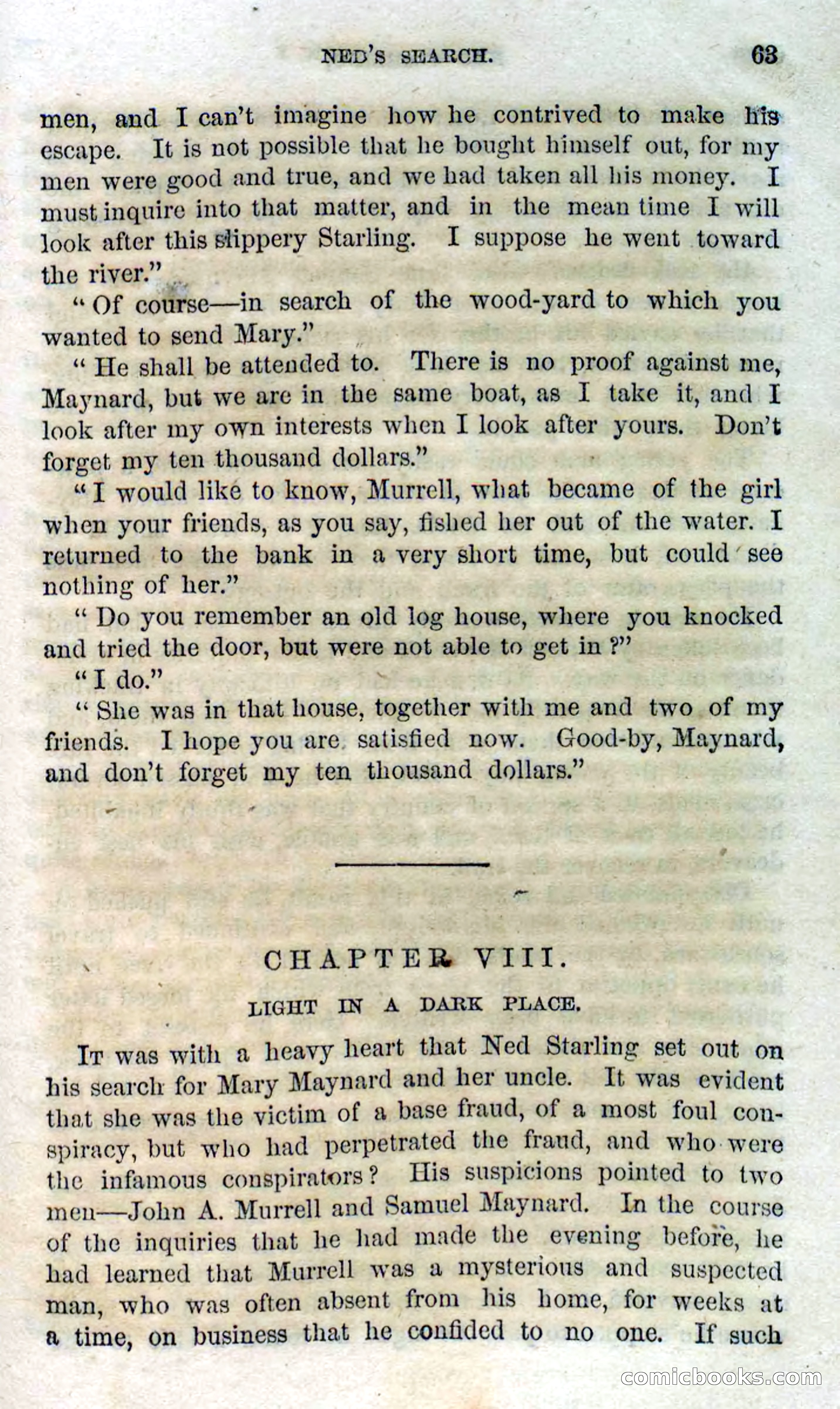 Beadle's Dime Novels No. 114: Ned Starling — page 61 of 100