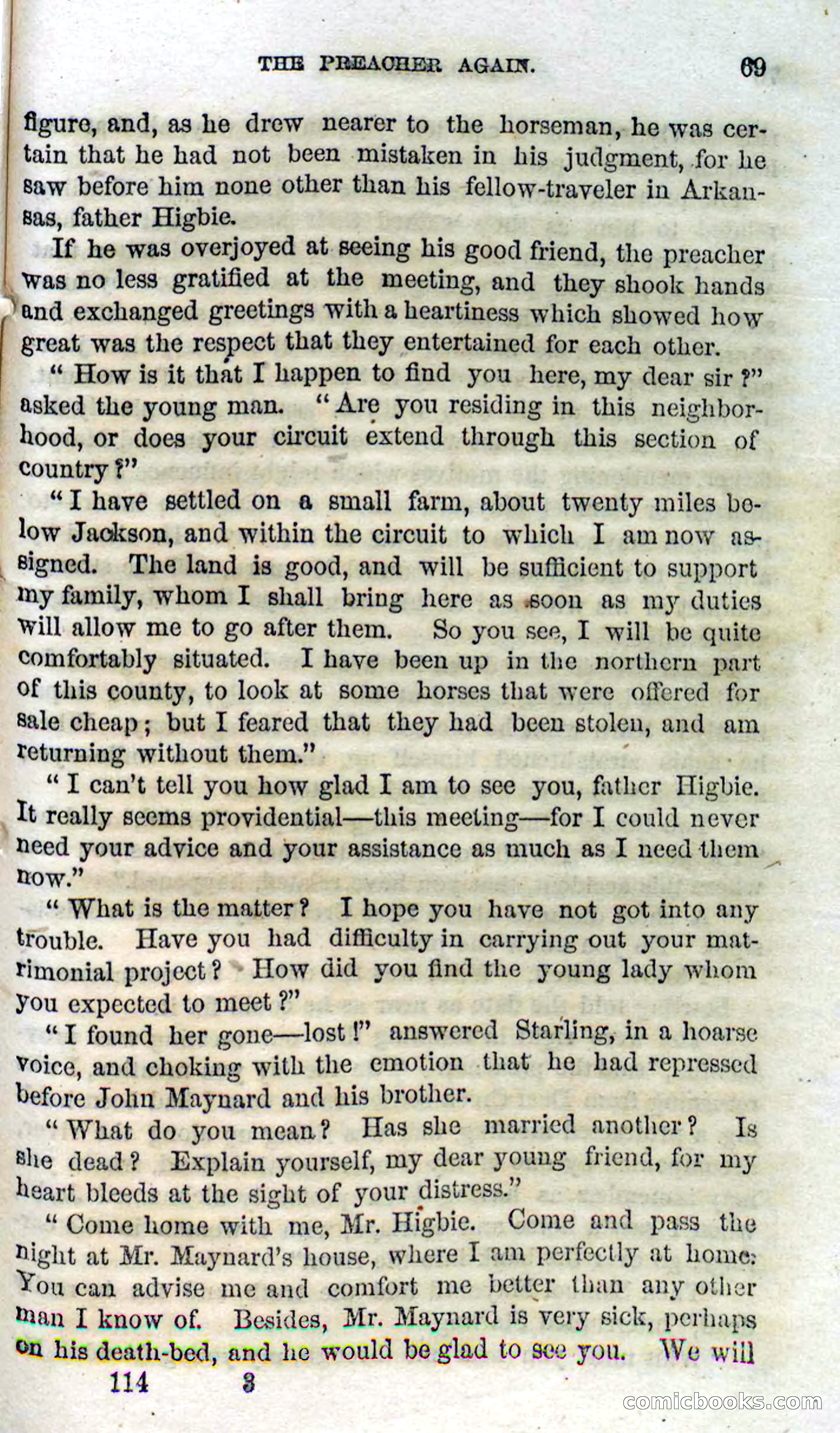 Beadle's Dime Novels No. 114: Ned Starling — page 67 of 100