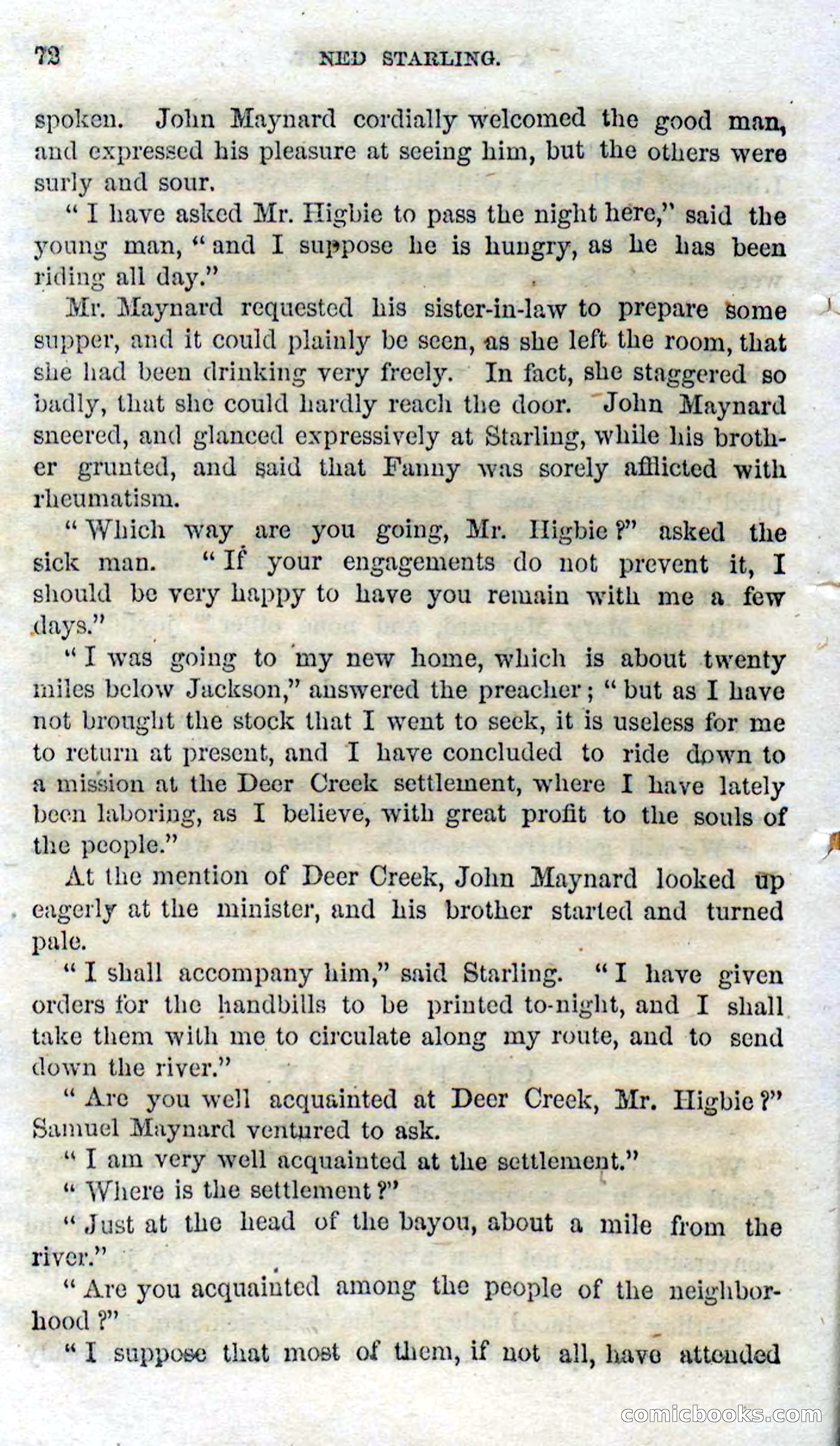 Beadle's Dime Novels No. 114: Ned Starling — page 70 of 100