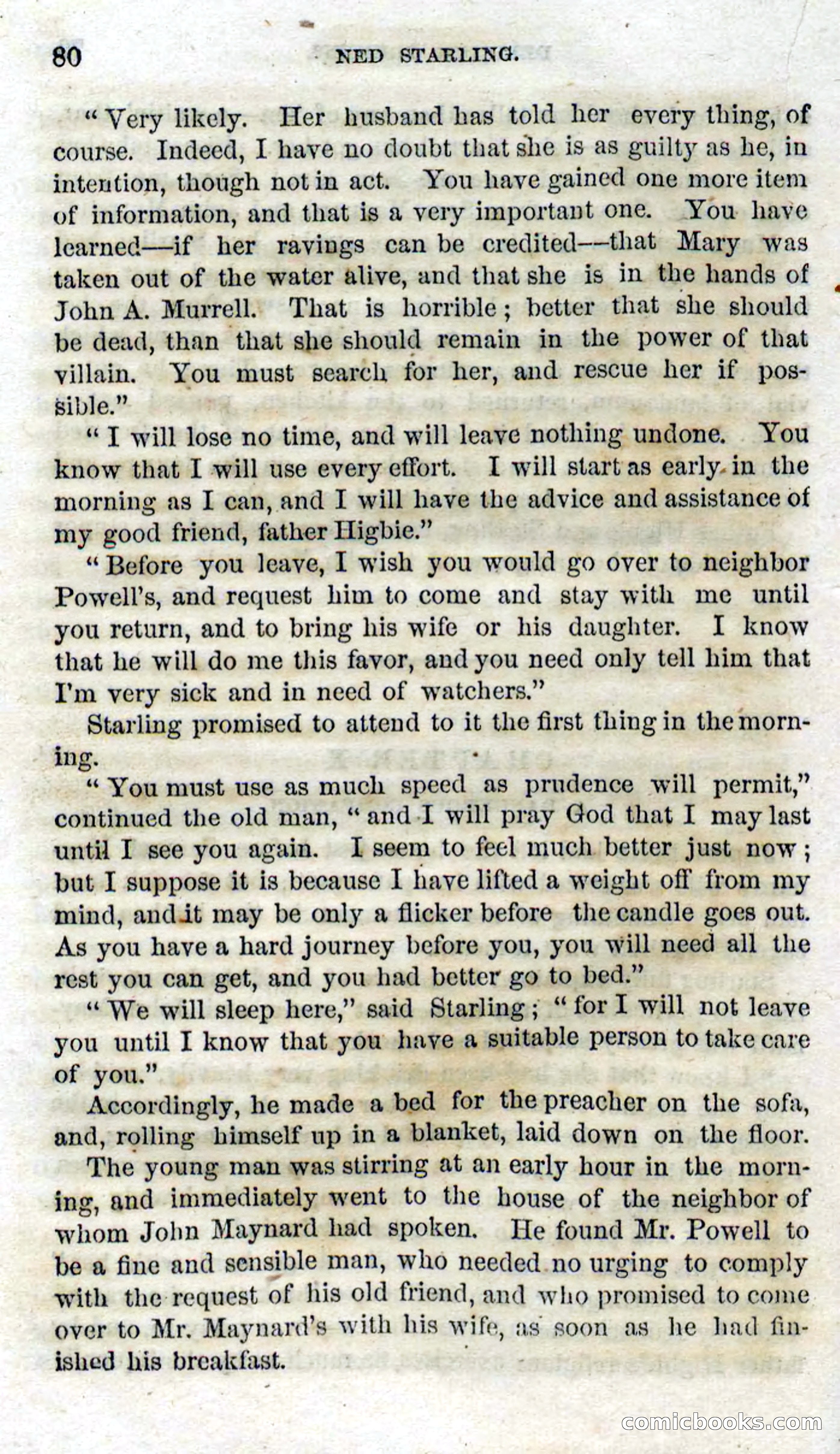 Beadle's Dime Novels No. 114: Ned Starling — page 78 of 100