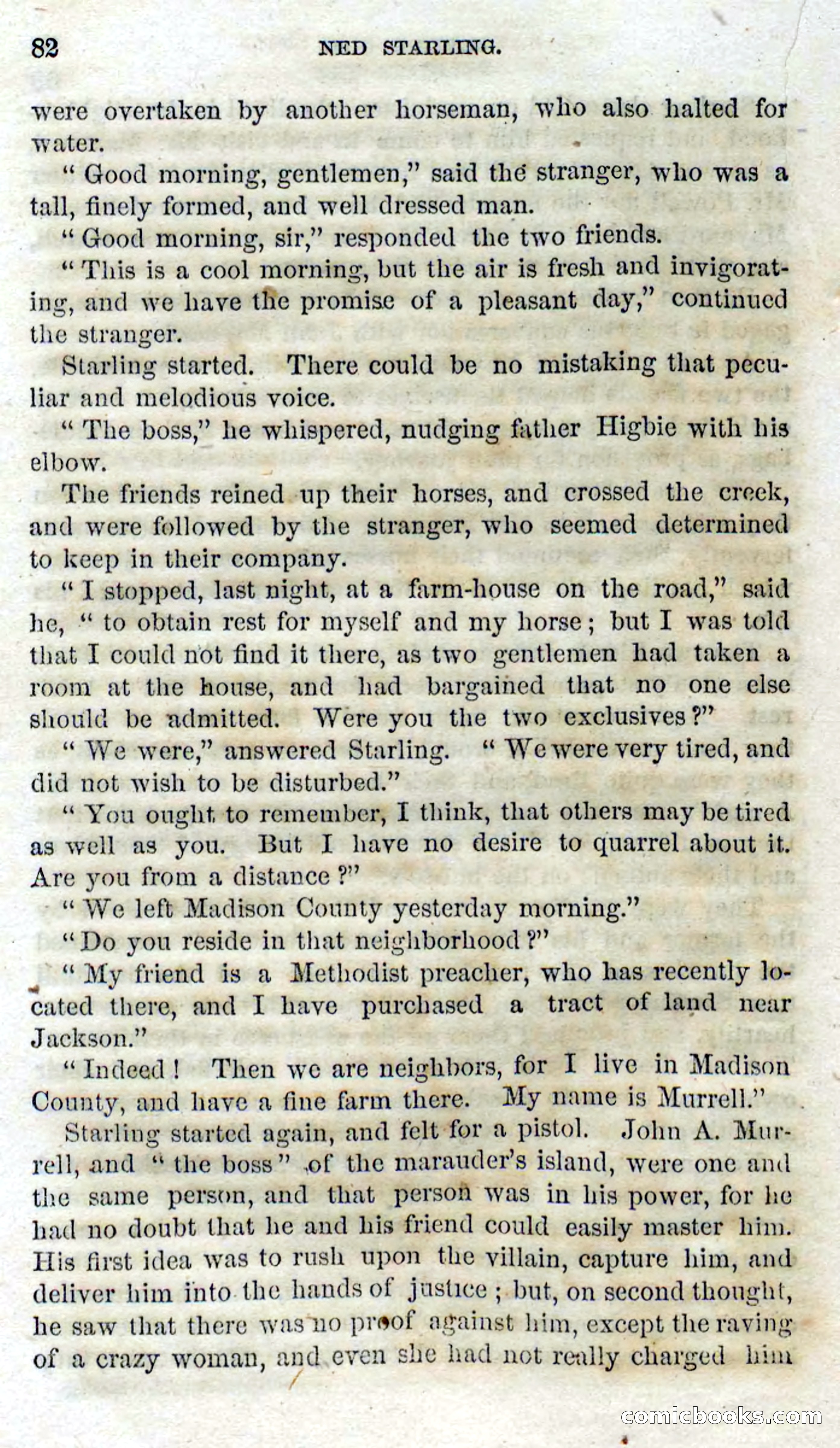 Beadle's Dime Novels No. 114: Ned Starling — page 80 of 100