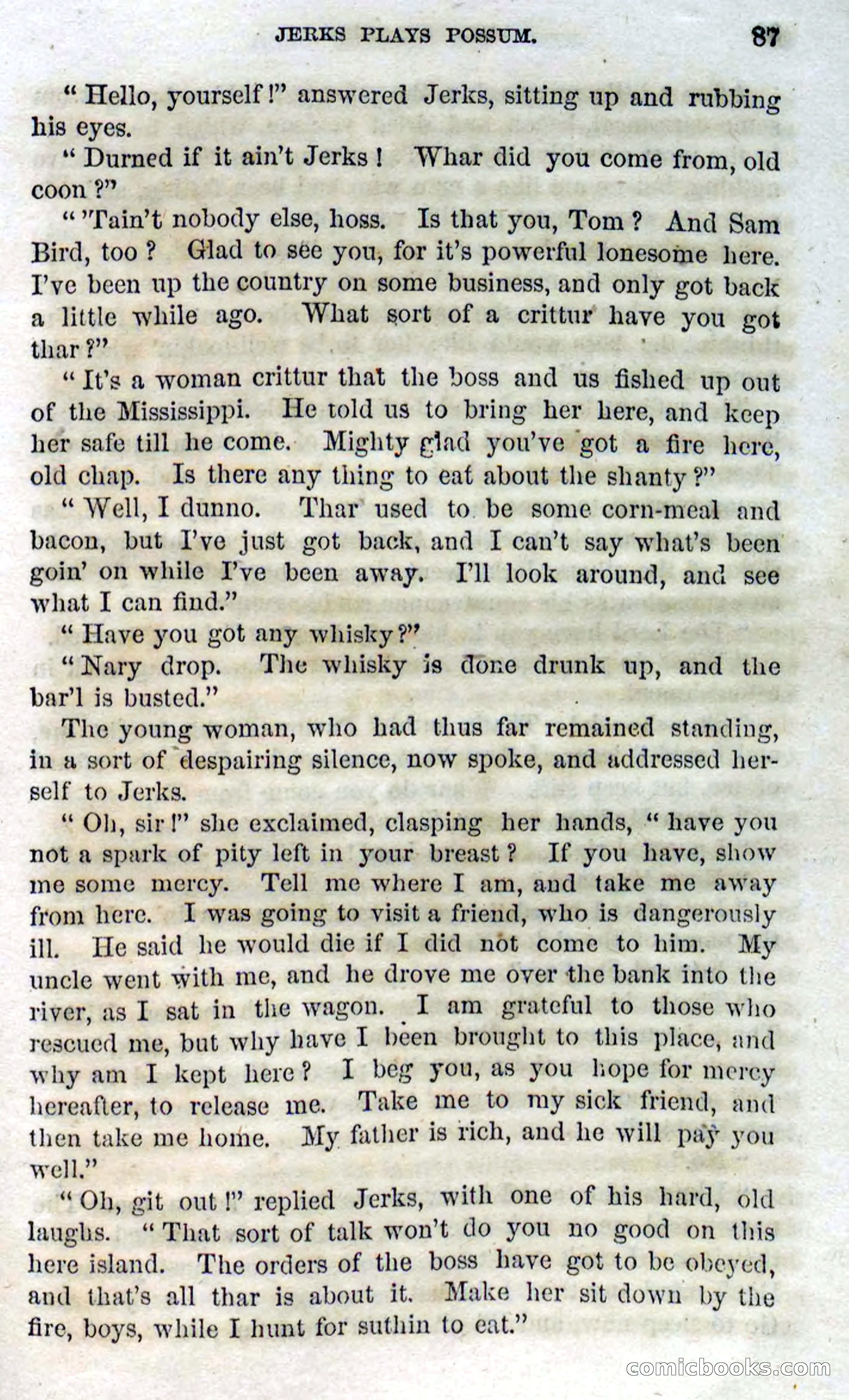 Beadle's Dime Novels No. 114: Ned Starling — page 85 of 100
