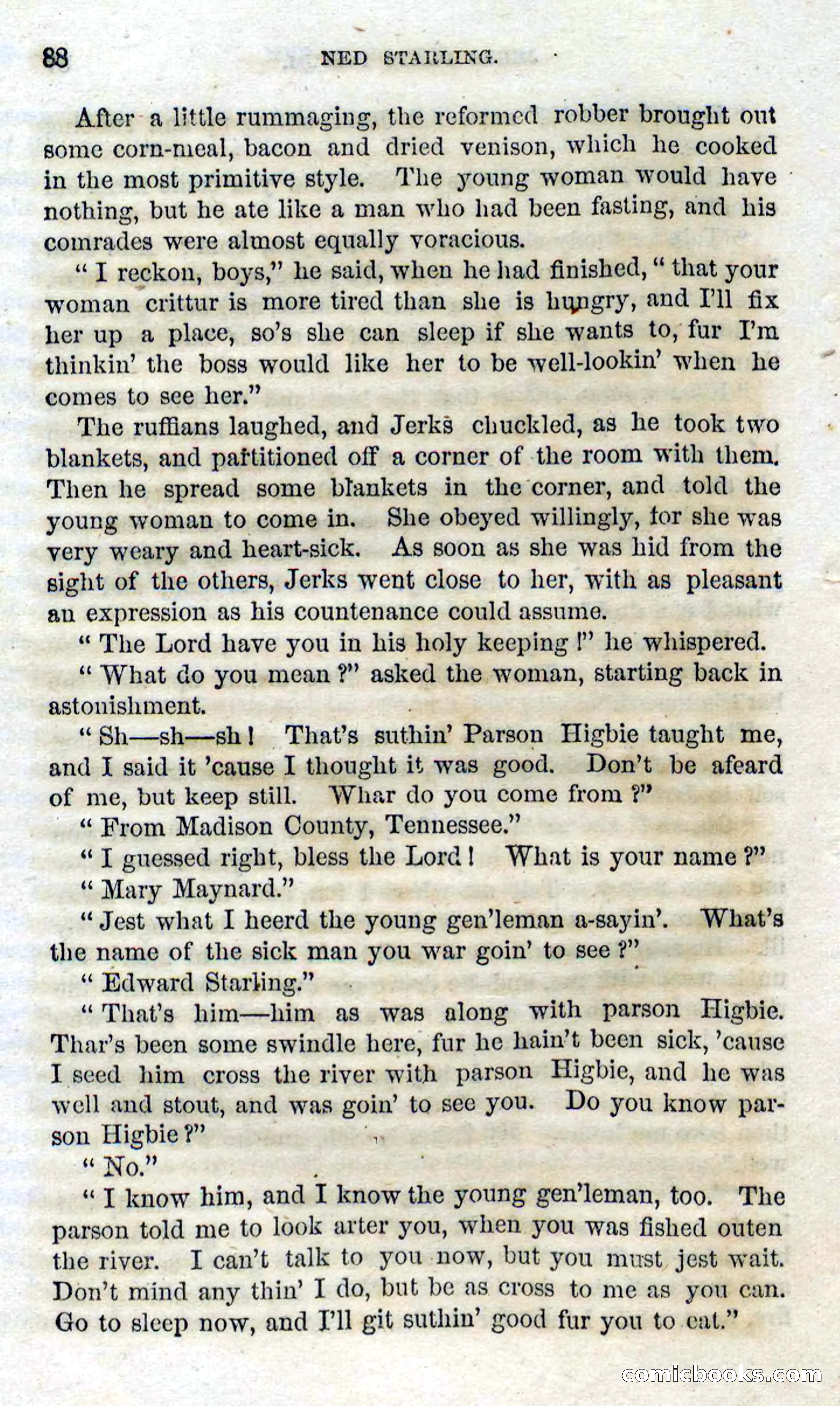 Beadle's Dime Novels No. 114: Ned Starling — page 86 of 100