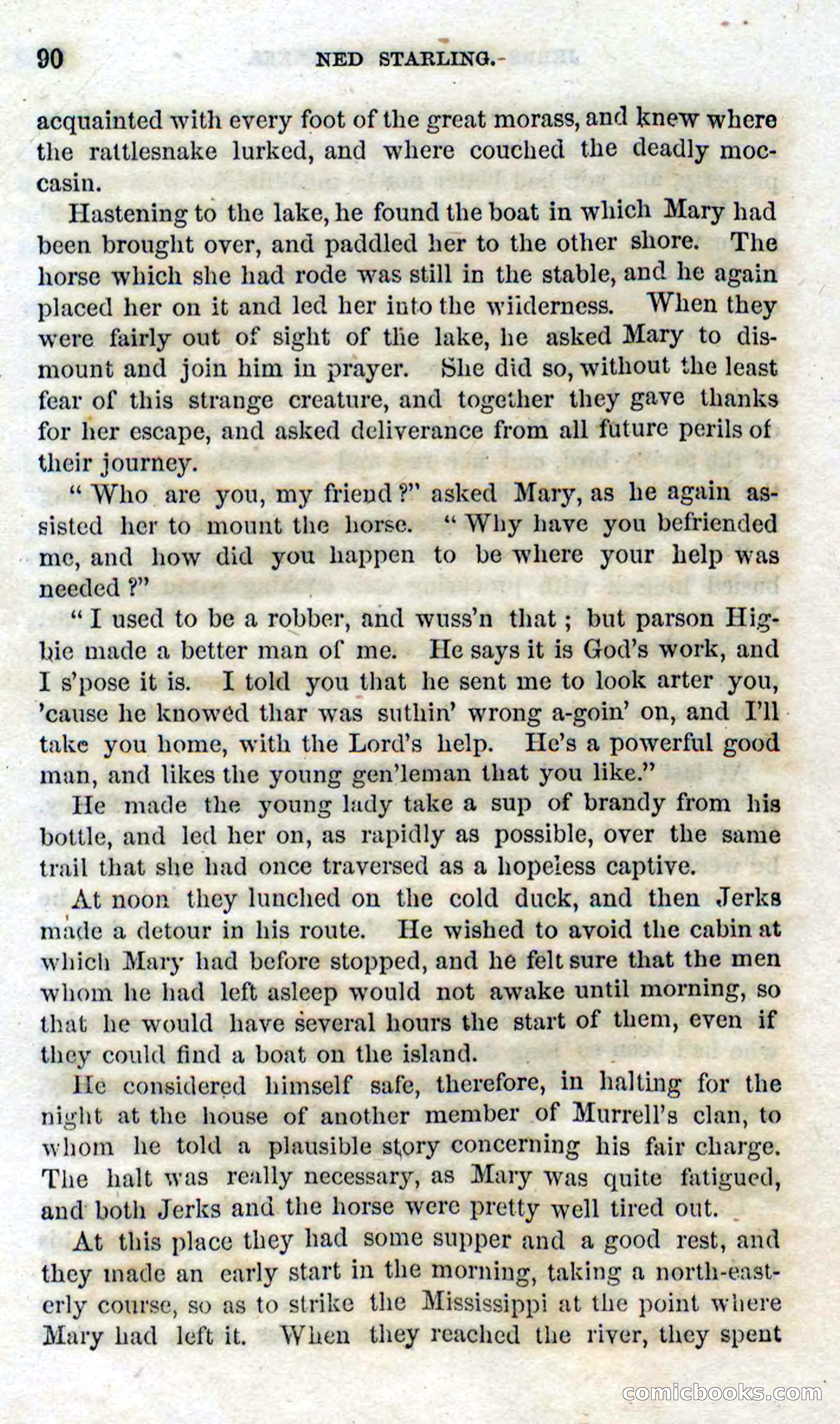 Beadle's Dime Novels No. 114: Ned Starling — page 88 of 100